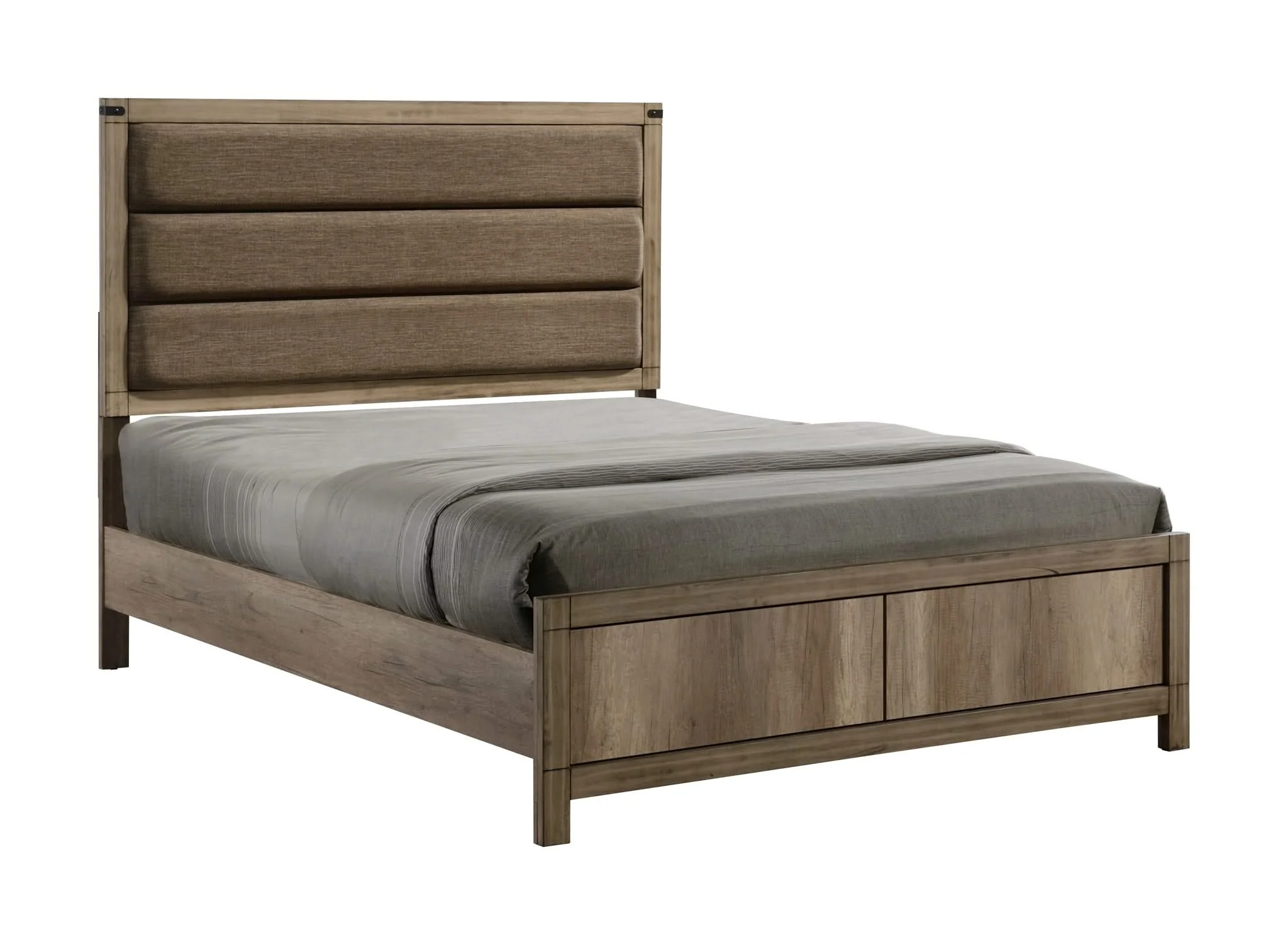 Matteo - Queen Bed - Brown