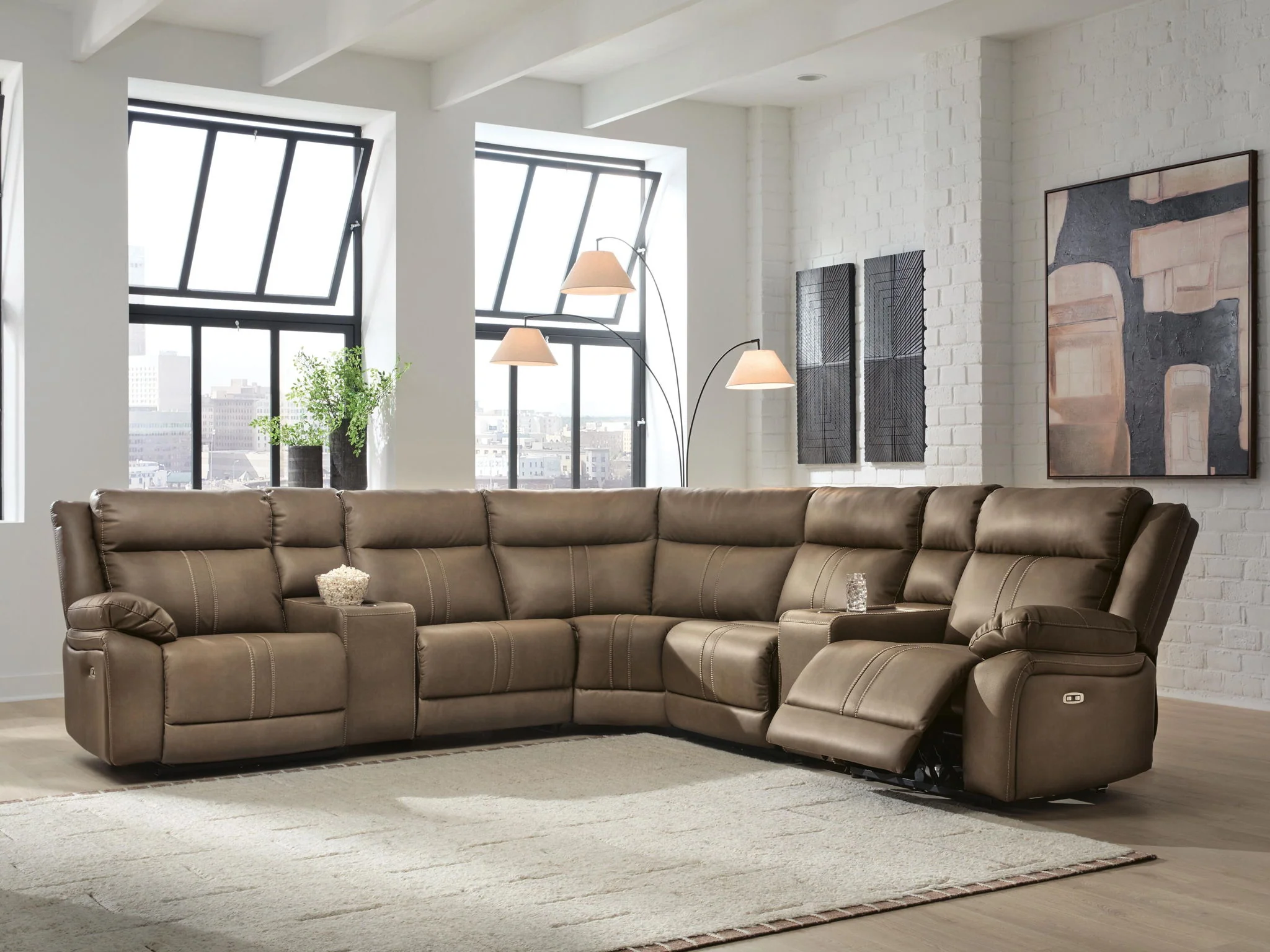Max-Momentum - Reclining Sectional - Image 8