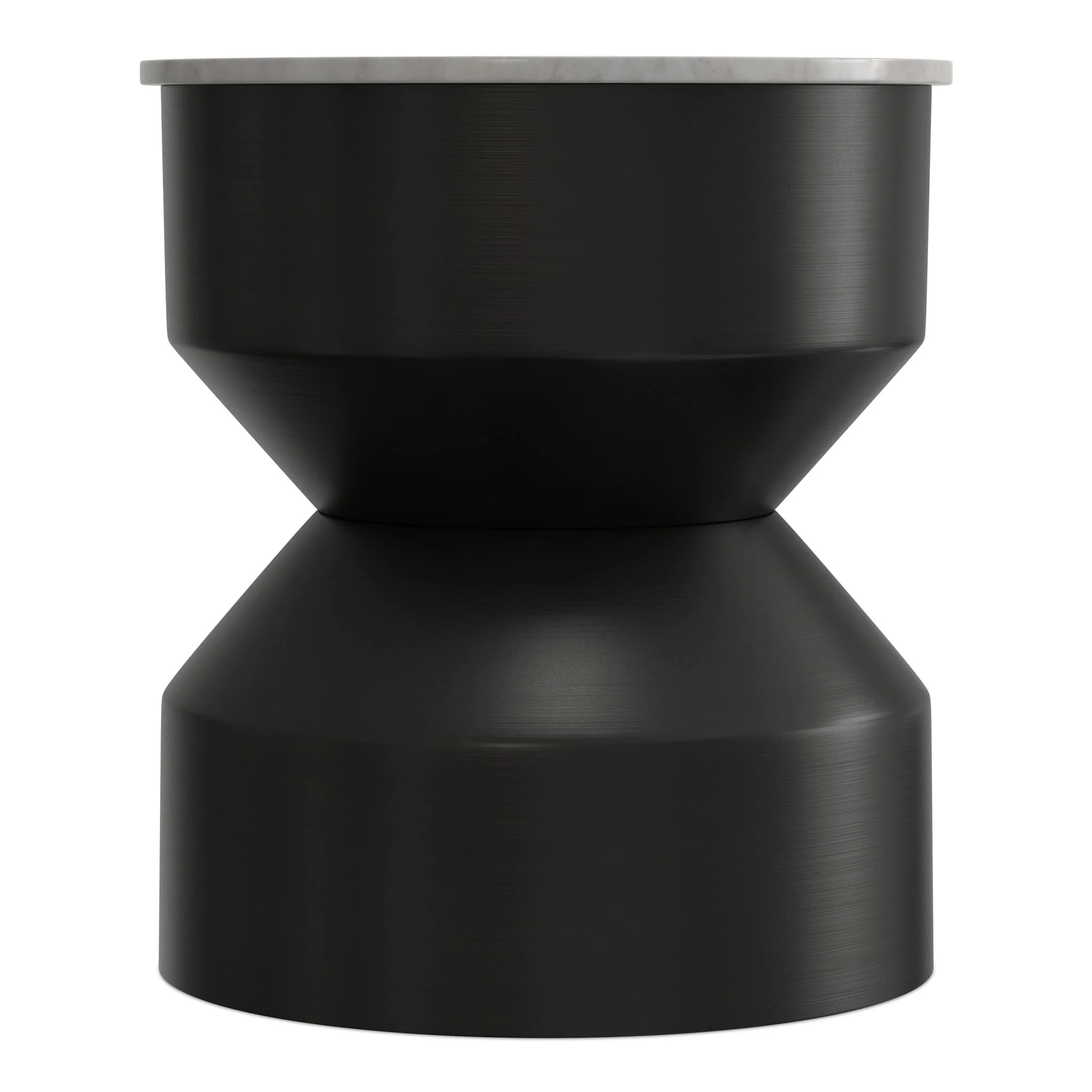 Maxine - Side Table - Black White
