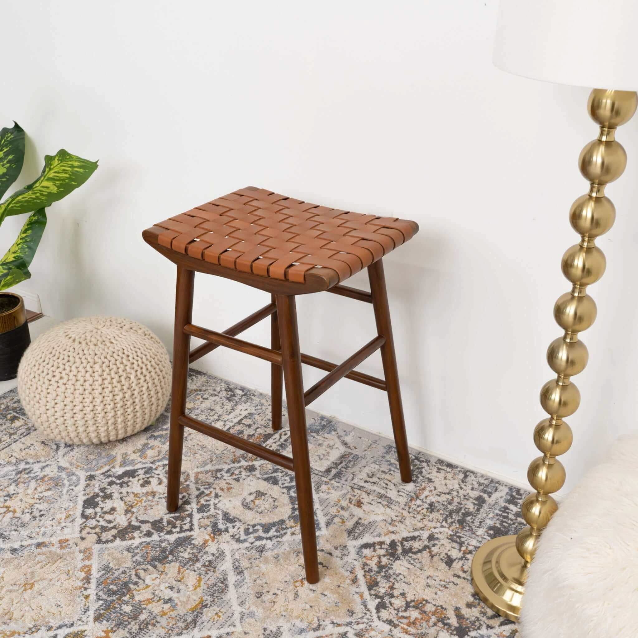 Maya - Stool - Rustic / Tan - Image 3