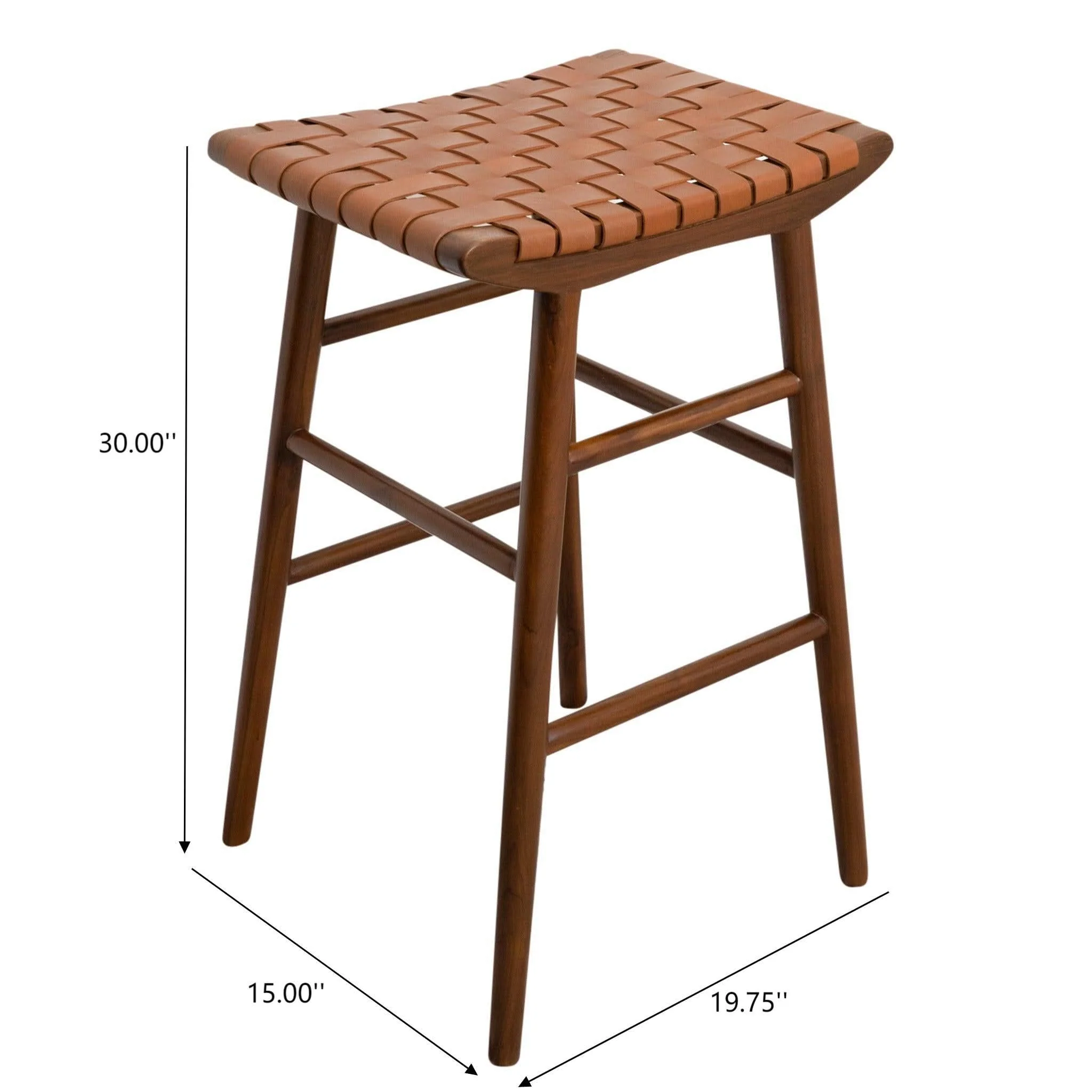 Maya - Stool - Rustic / Tan - Image 4