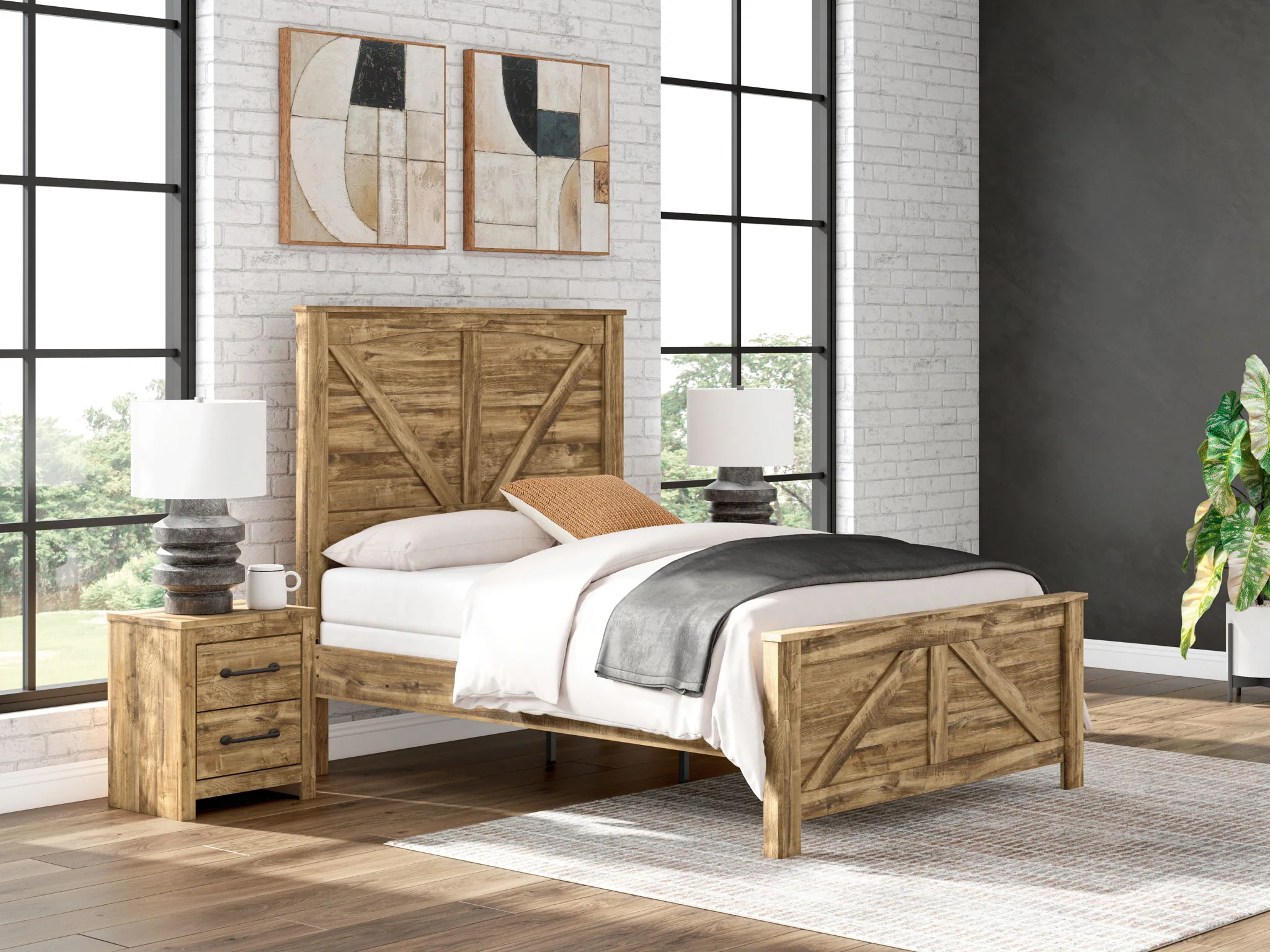 Maystonna - Crossbuck Panel Bed - Image 2
