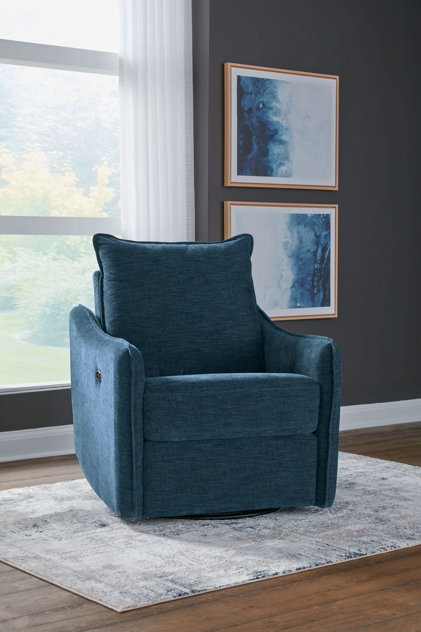Mcburg - Swivel Power Recliner - Image 2