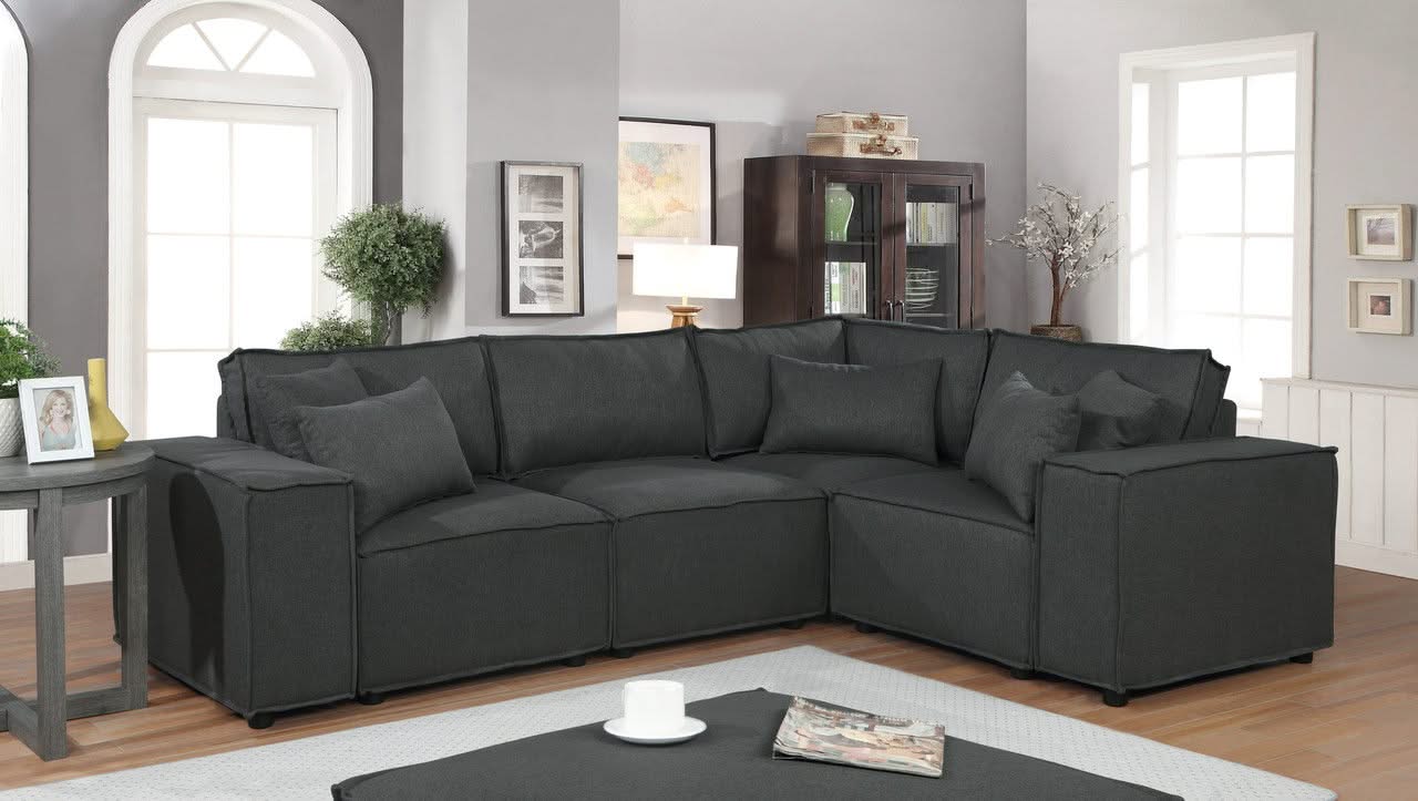 Melrose - Modular Sectional Sofa With Ottoman - Image 5