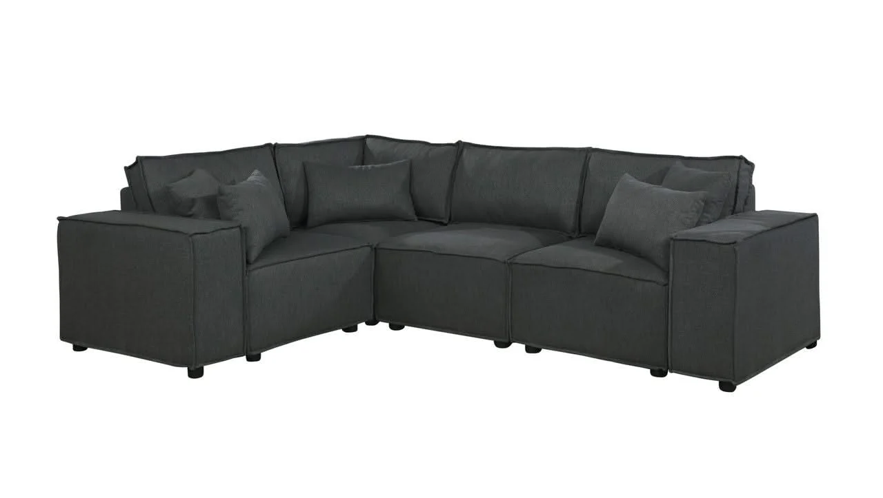 Melrose - Modular Sectional Sofa With Ottoman - Image 7