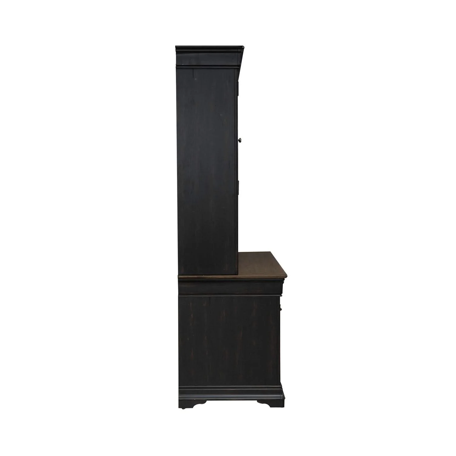 Meritage - Credenza & Hutch - Aged Charcoal - Image 2