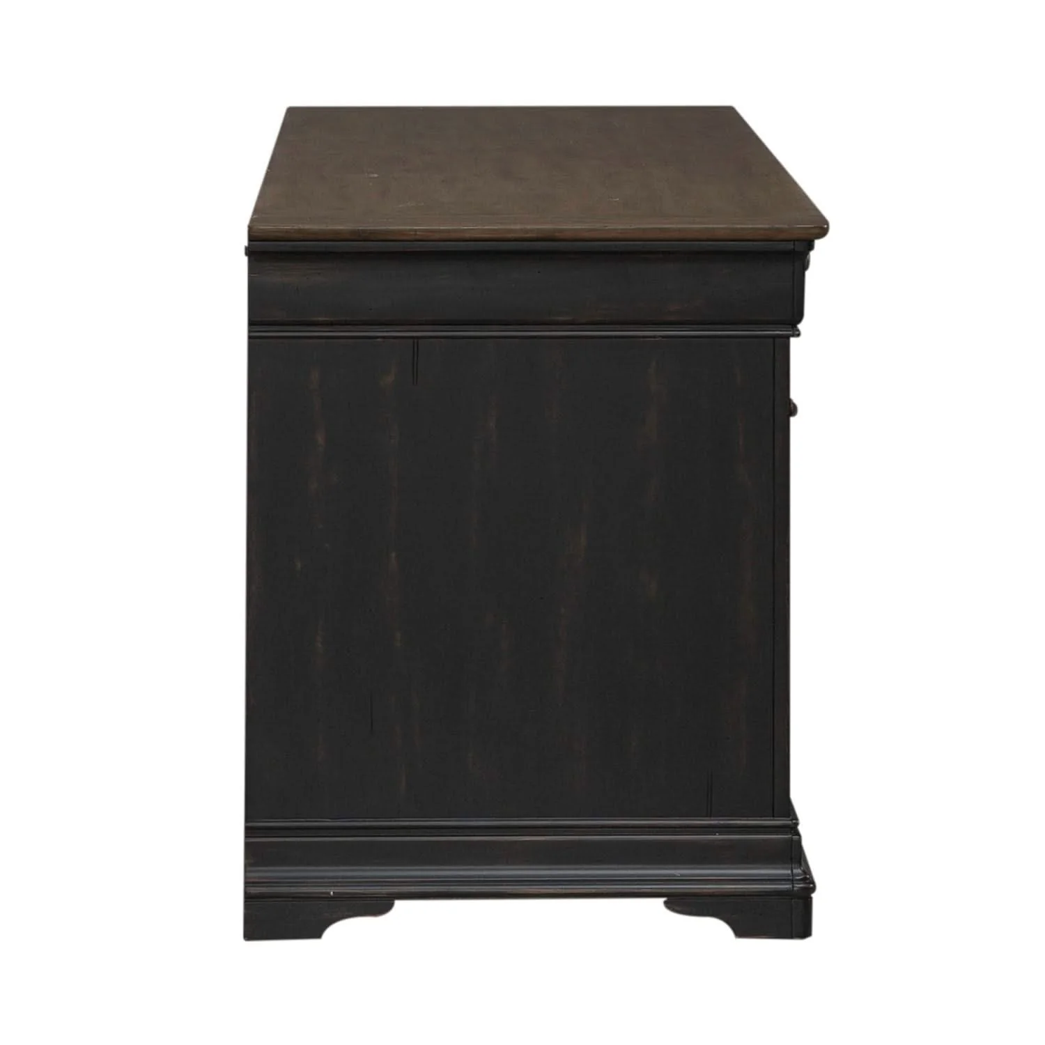 Meritage - Jr Executive Credenza - Aged Charcoal - Image 4