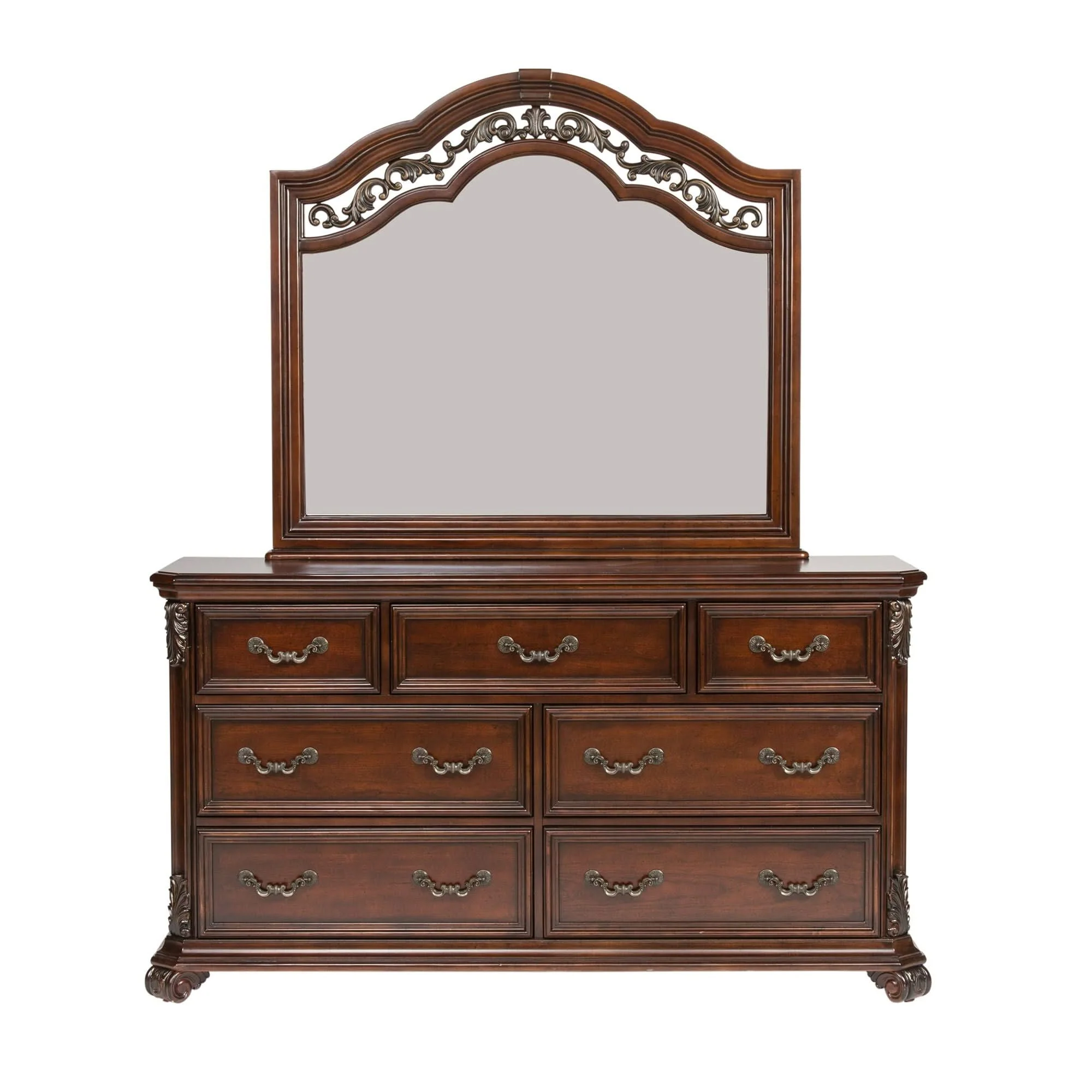 Messina Estates - Mirror - Dark Brown - Image 3
