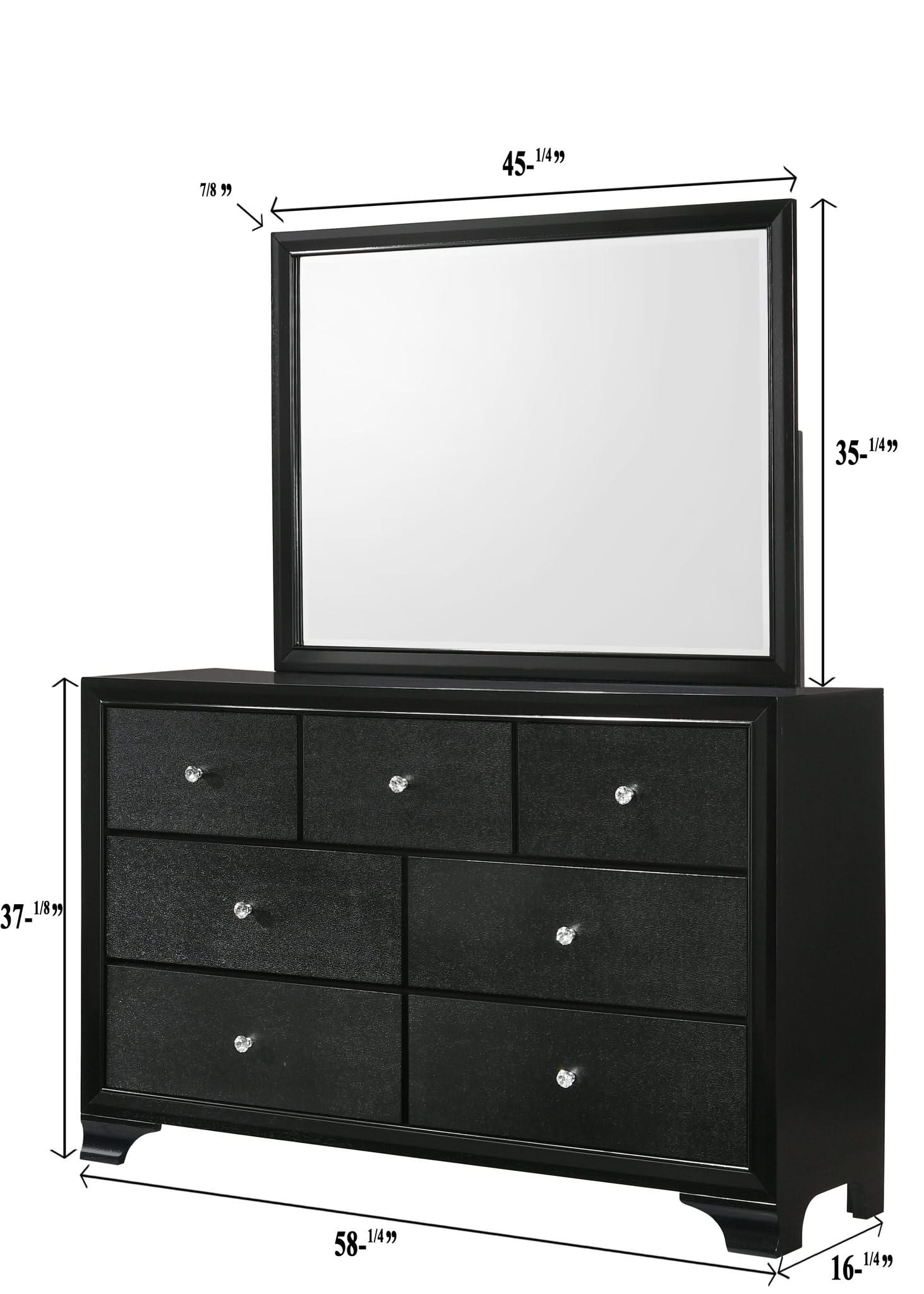 Micah - Dresser - Black - Image 2