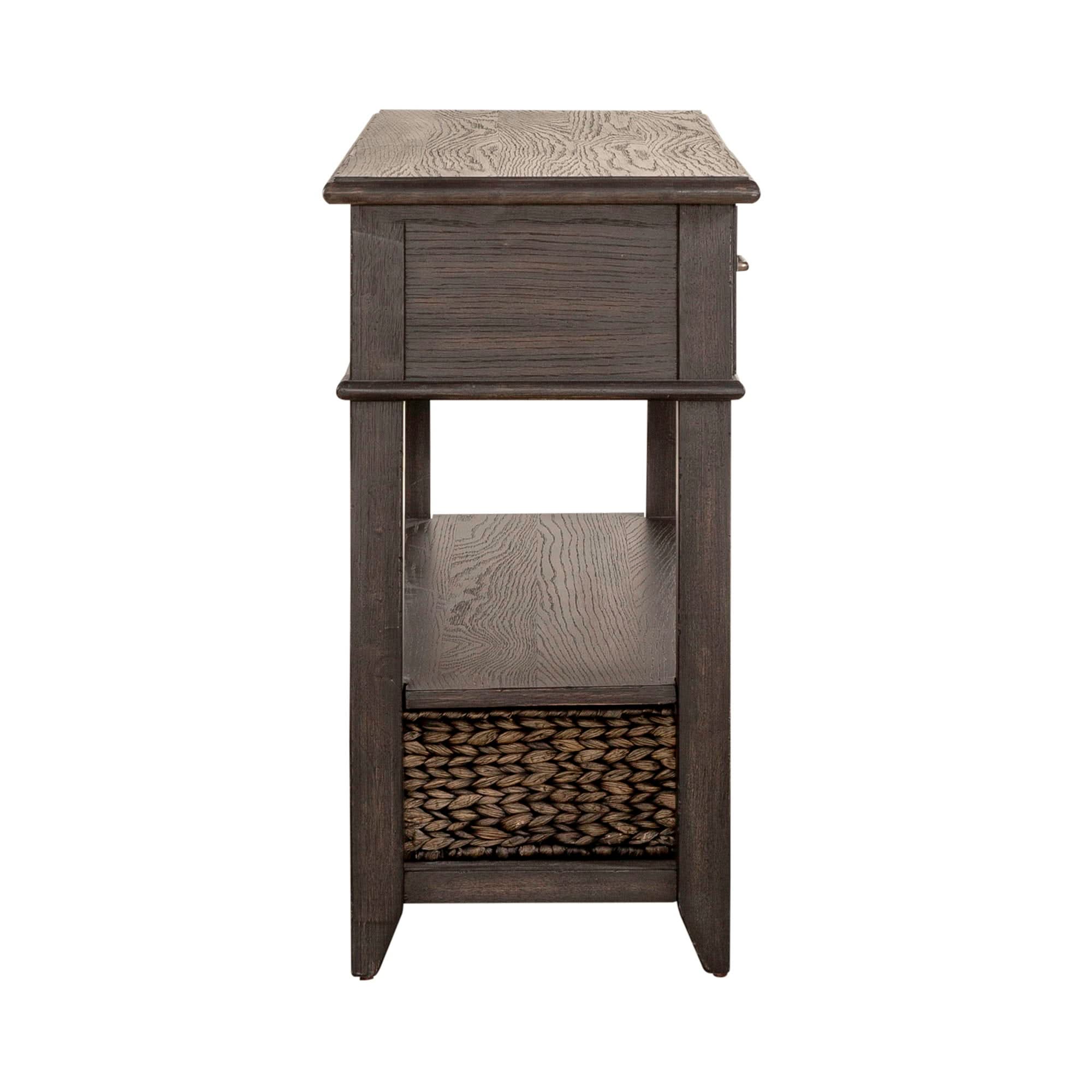 Mill Creek - 2 Drawer Sofa Table - Peppercorn - Image 4