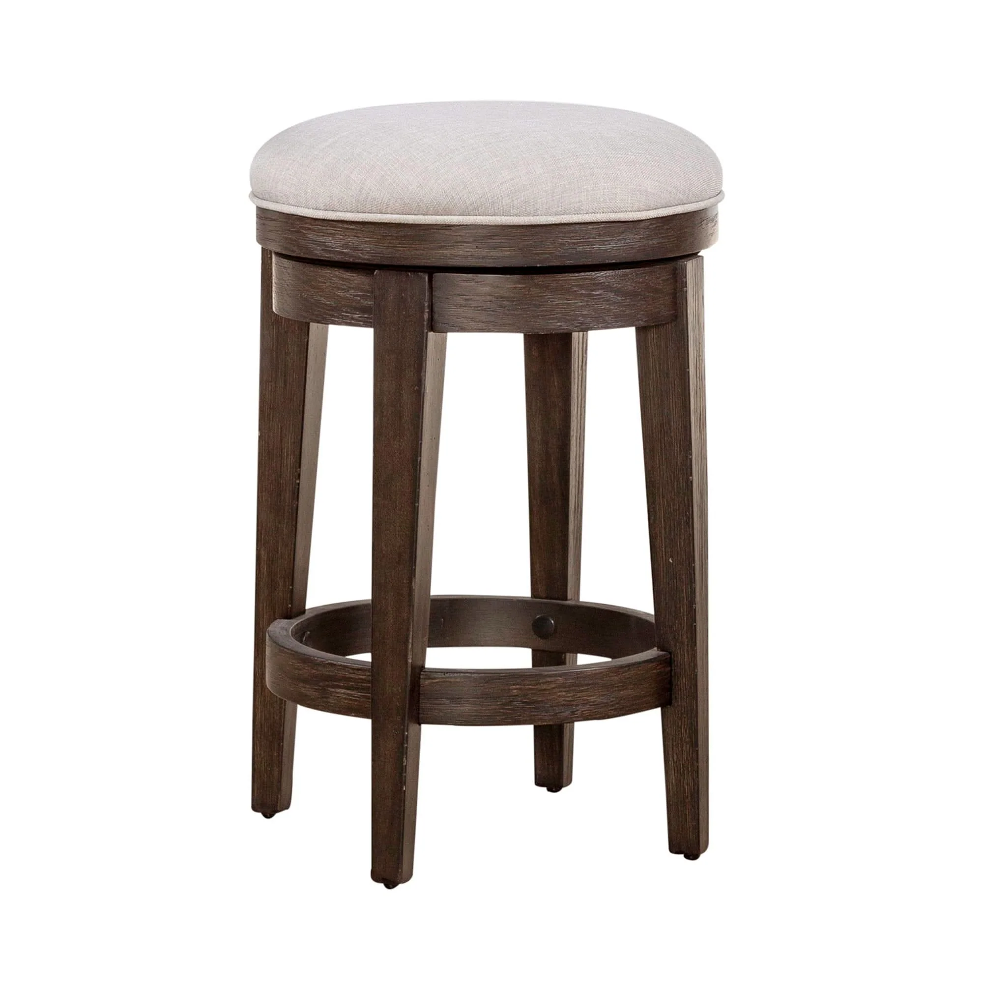 Mill Creek - Console Swivel Stool - Peppercorn - Image 4