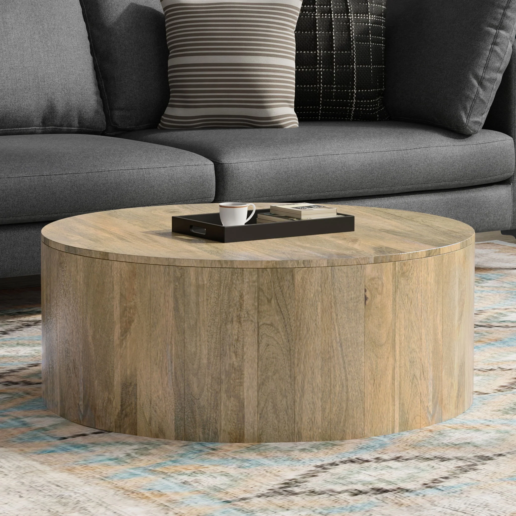 Millbury - Drum Coffee Table - Image 6