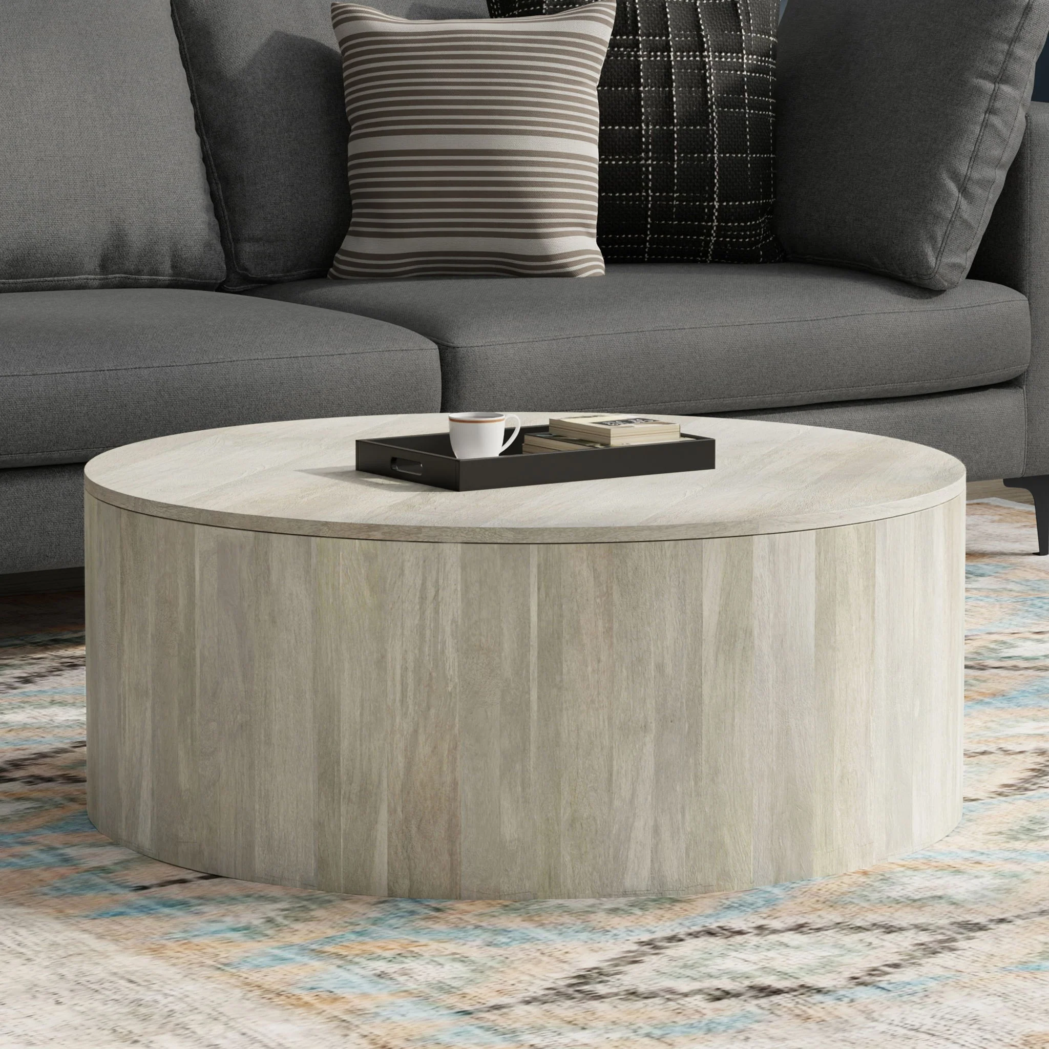 Millbury - Drum Coffee Table - Image 7