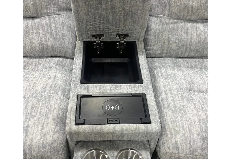 Miller Oyster 6-Piece Power Reclining Sectional with Console - Image 4