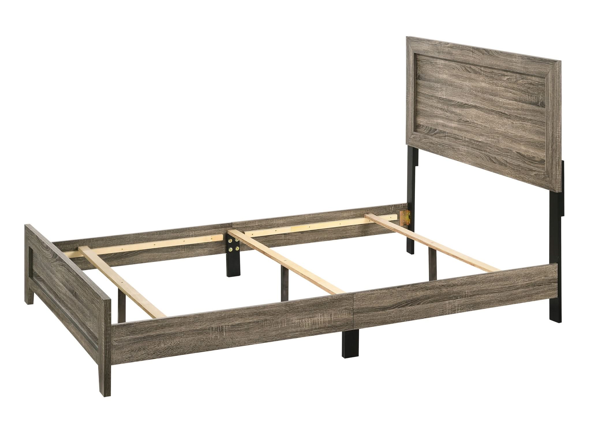 Millie - Full 4 Piece Bedroom Set - Warm Gray - Image 2