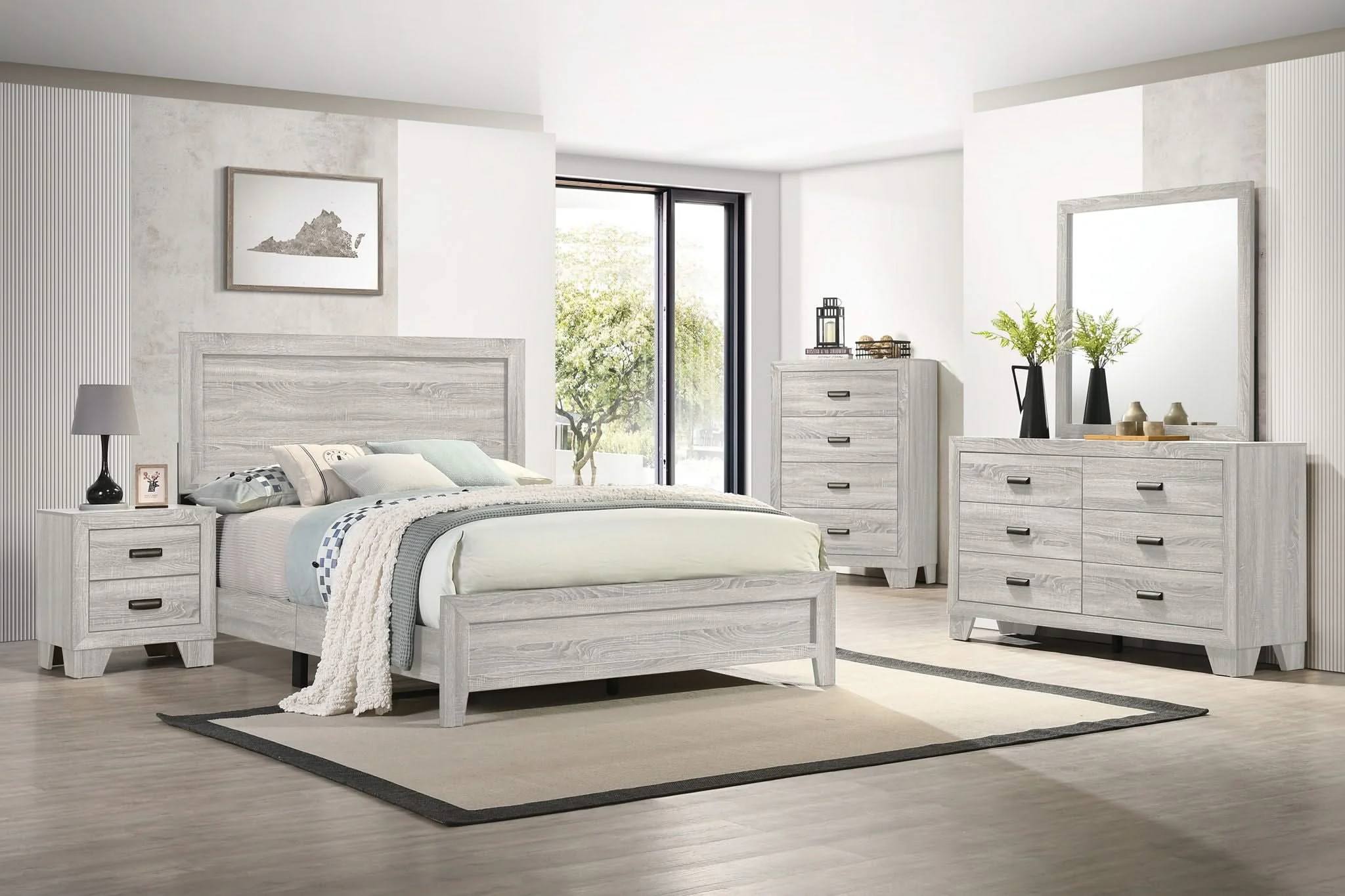 Millie - Full Bed In One Box - White