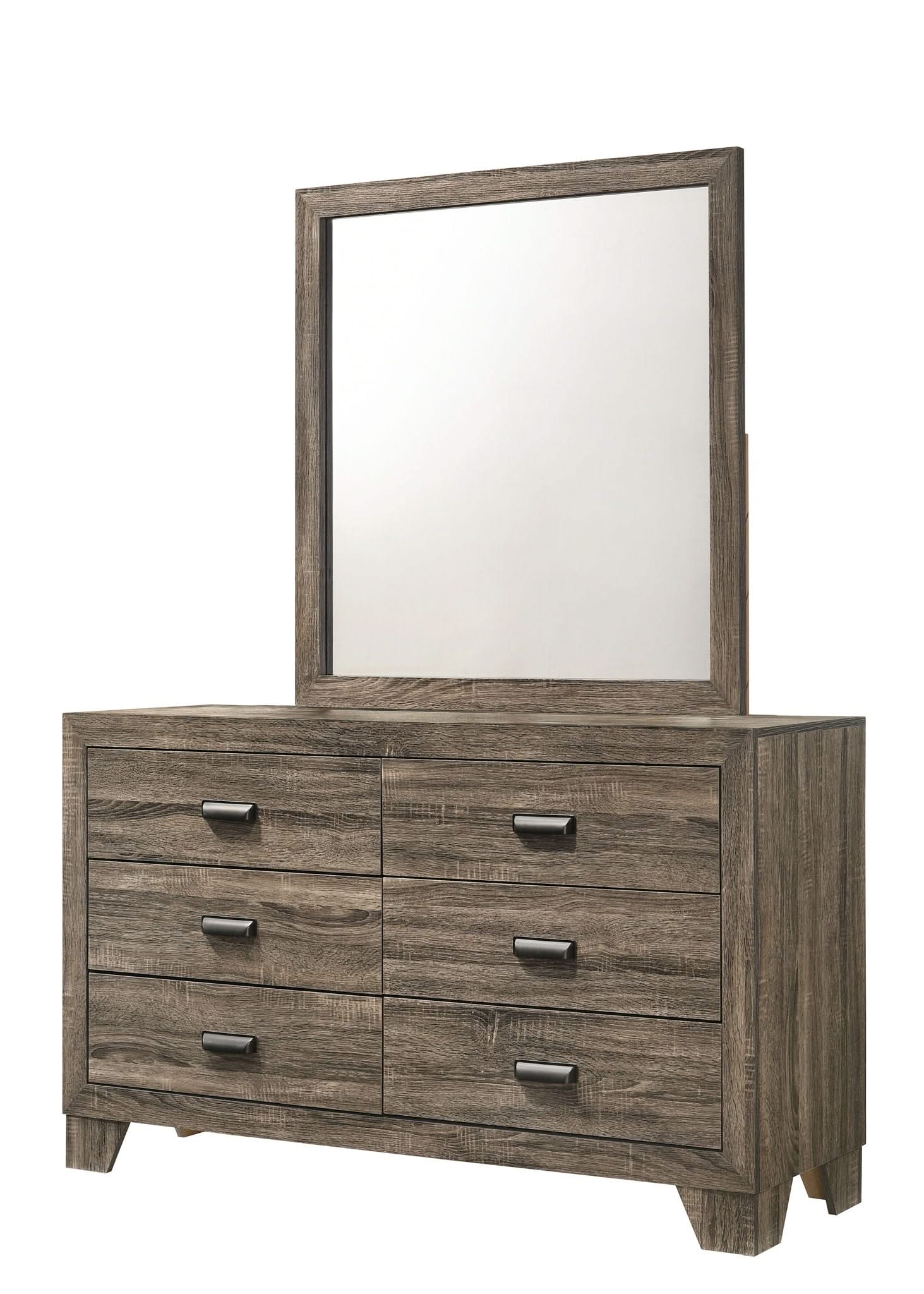 Millie - King 4 Piece Bedroom Set - Warm Gray - Image 2