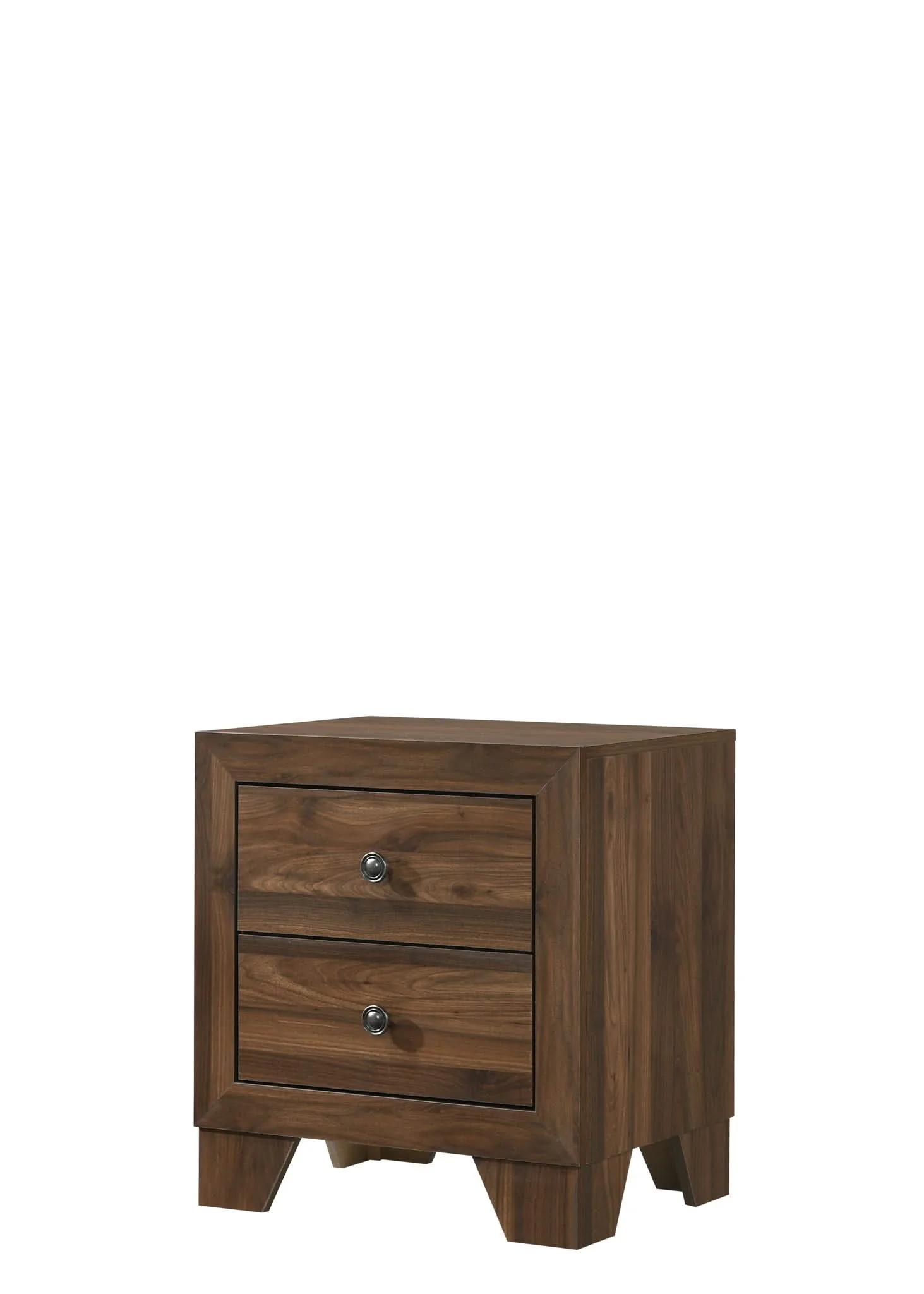 Millie - King 4 Piece Upholstered Bedroom Set - Brown Cherry - Image 4