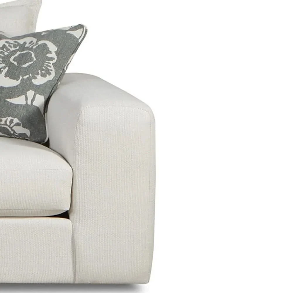Missionary Salt Off White Transitional 5-Piece Fabric Sectional - Image 3