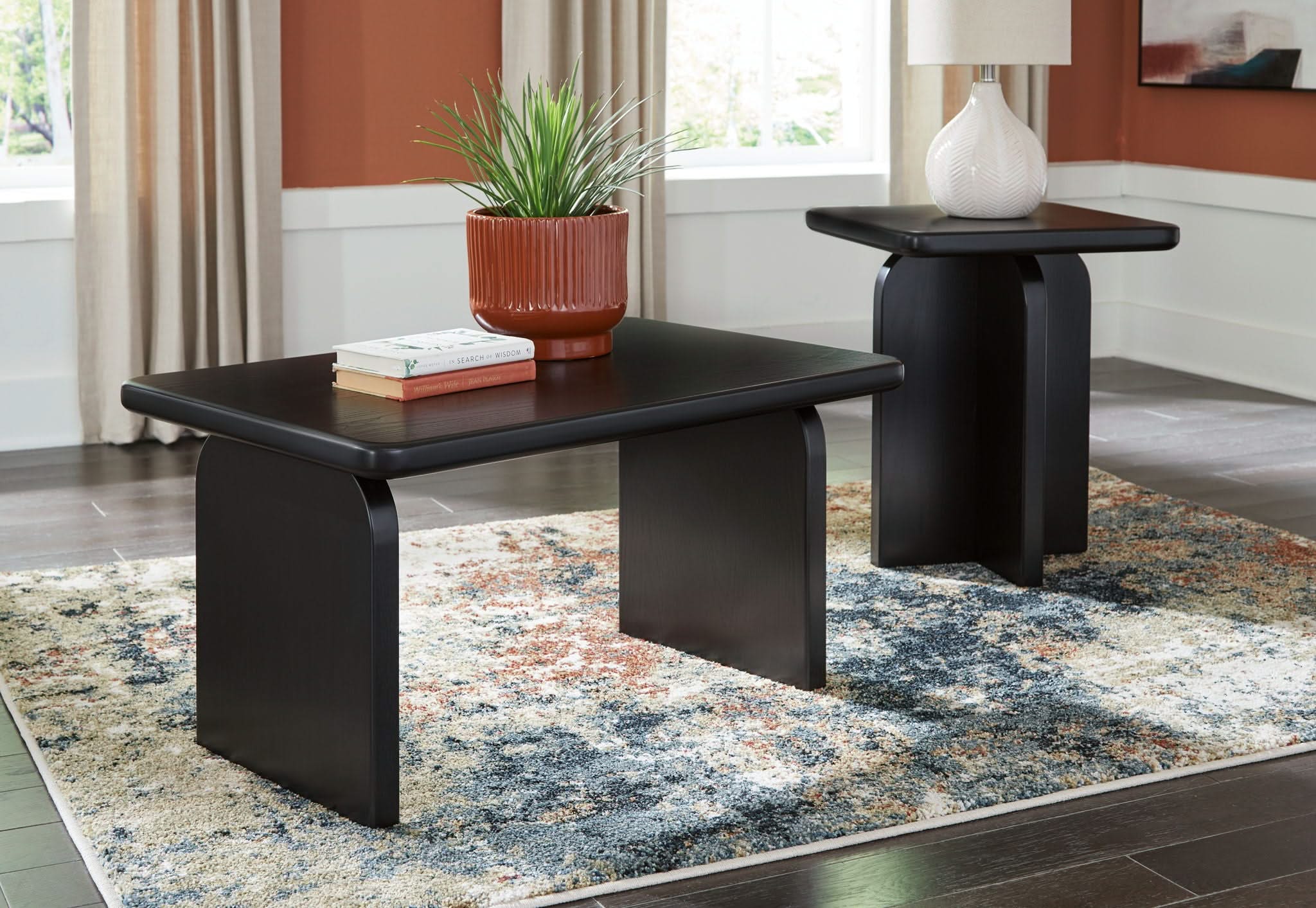 Mitchalli - Occasional Table Set (Set of 2) - Black - Image 2