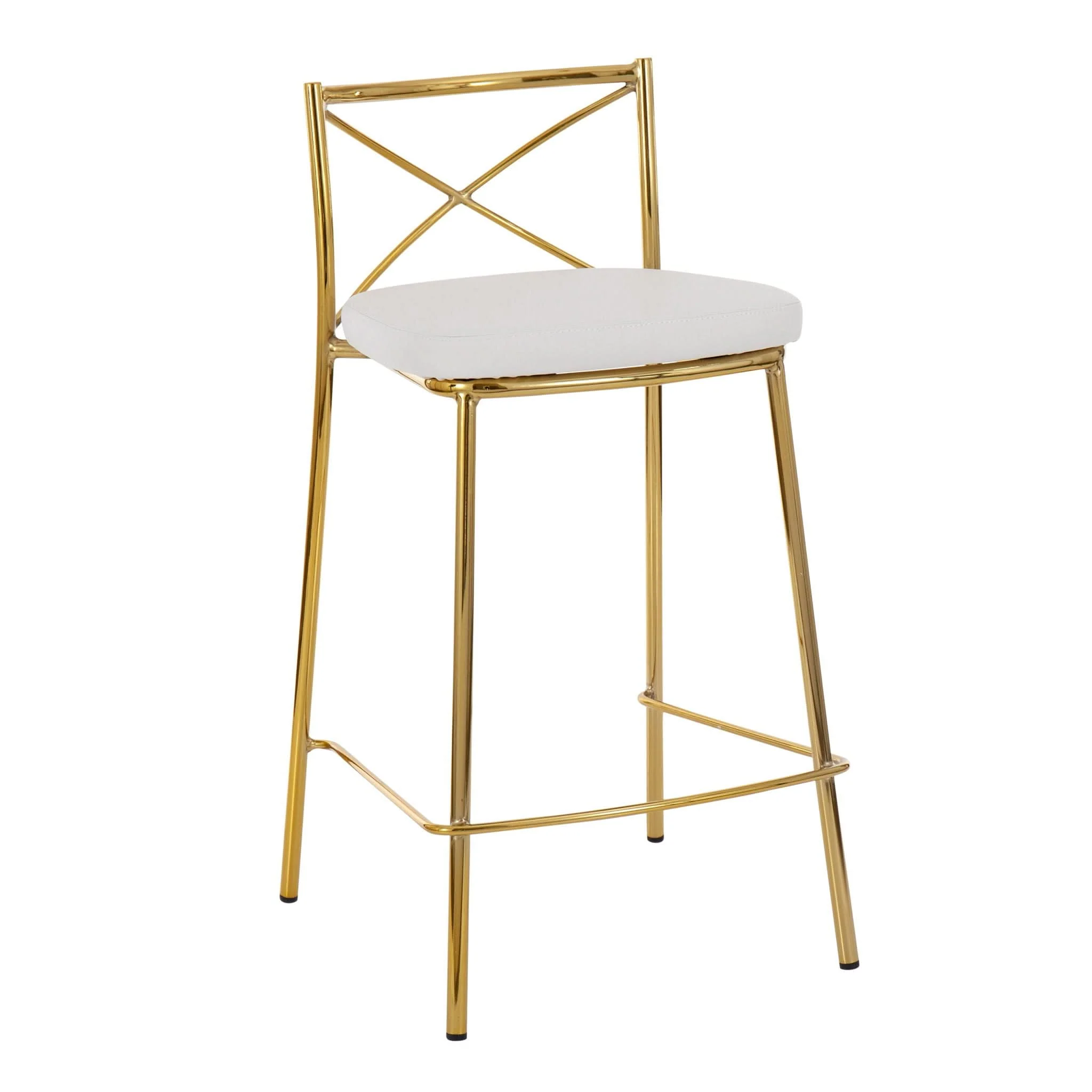 Modern Charlotte - Contemporary Fixed Height Counter Stool (Set of 2) - Image 8