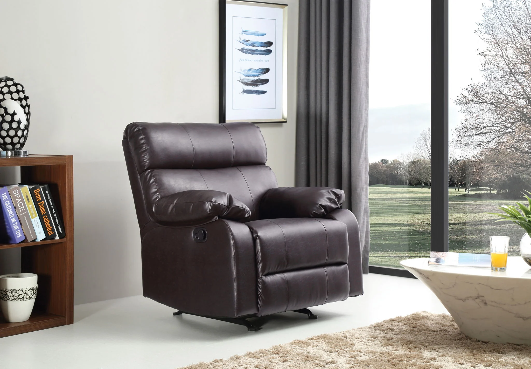 Modern Design Rocker Recliner - Image 2