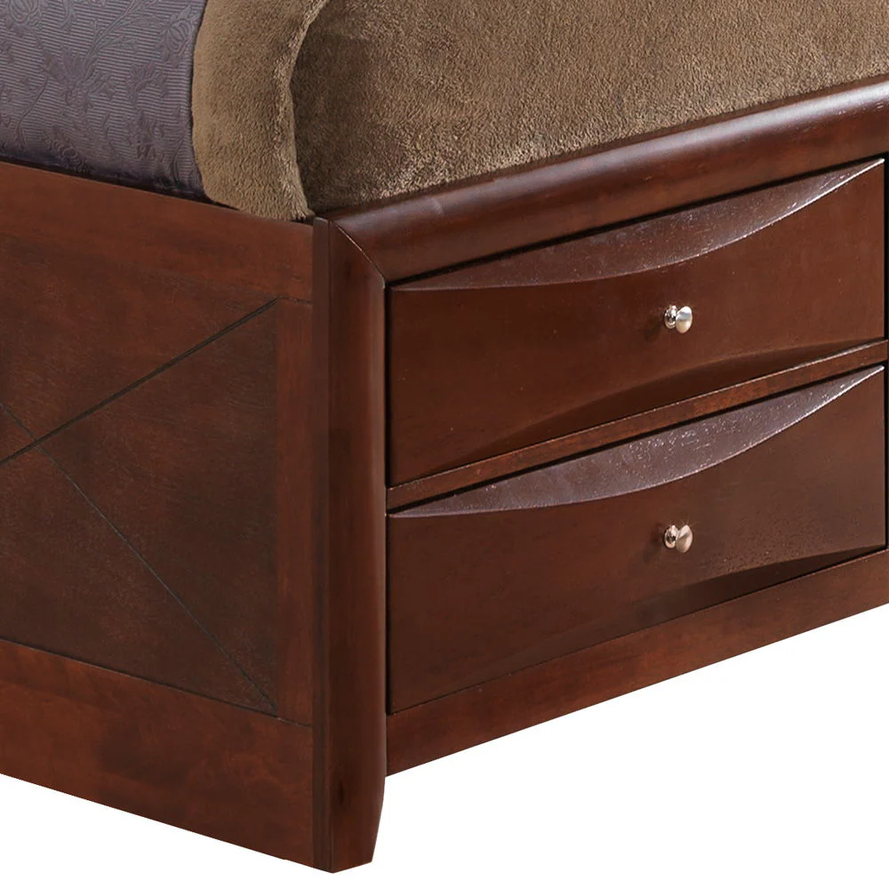 Modern Design Storage Bed With Bookcase Headboard - Image 31