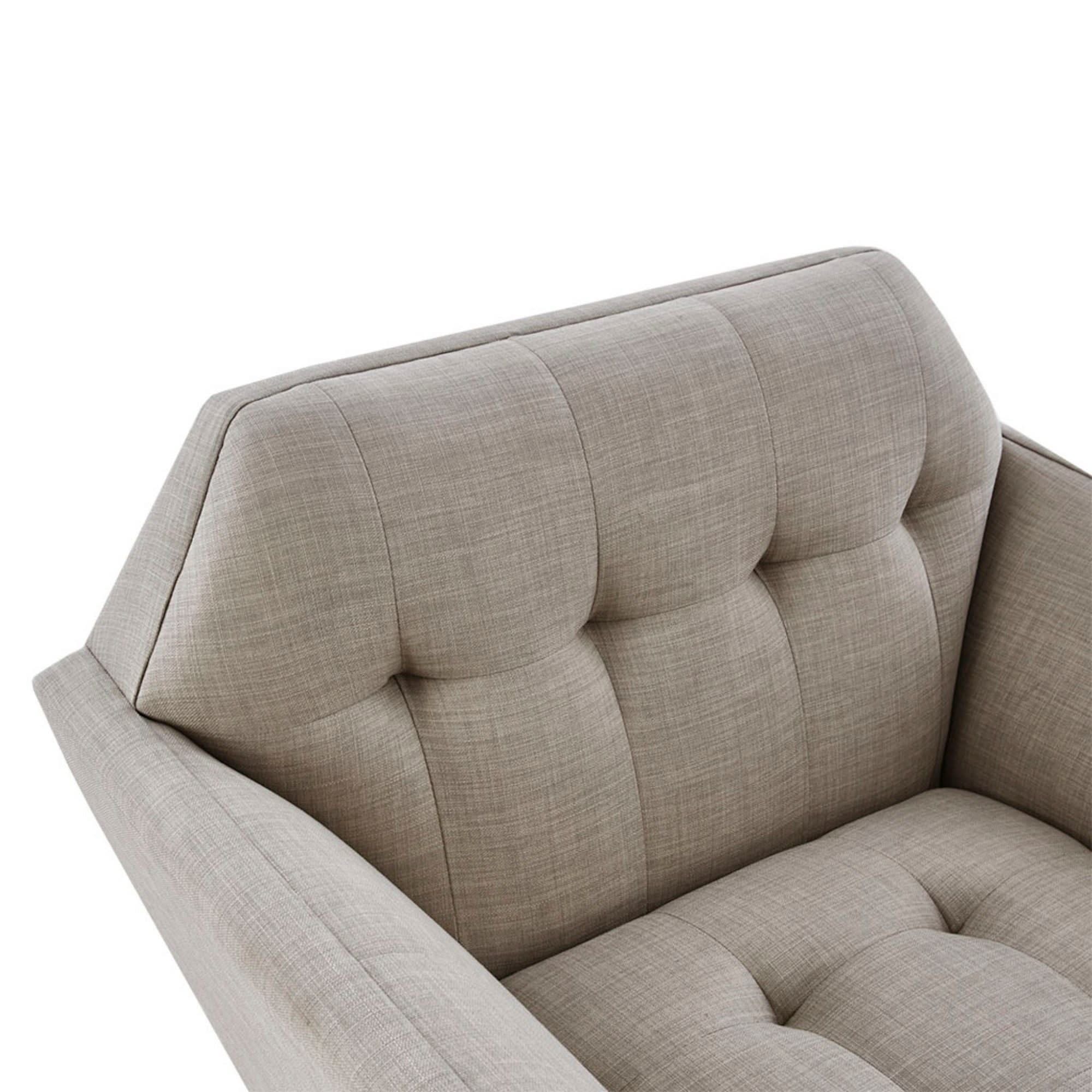 Modern Lounge Chair With Button Tufting - Image 16
