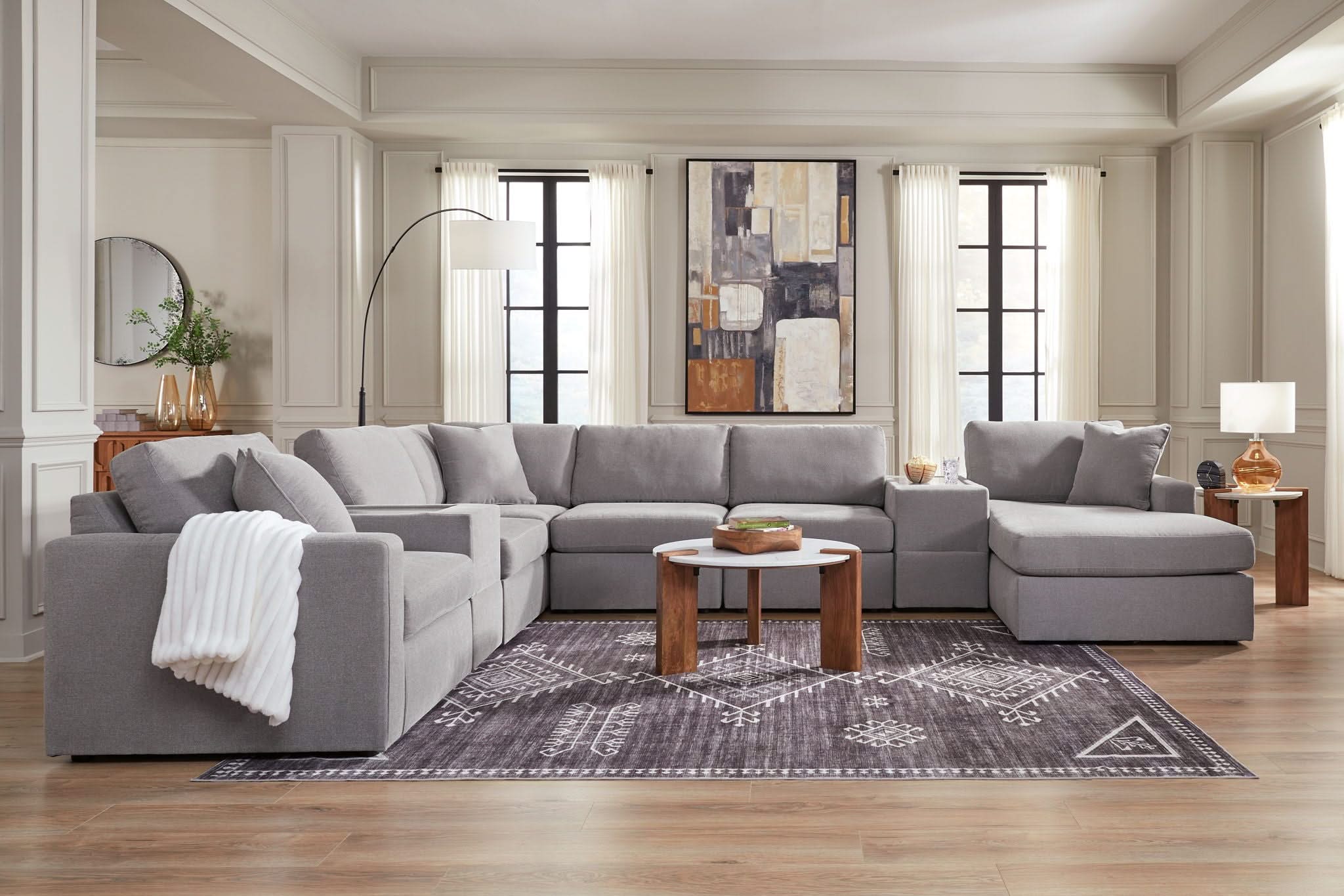 Modmax - Sectional - Granite - Image 75