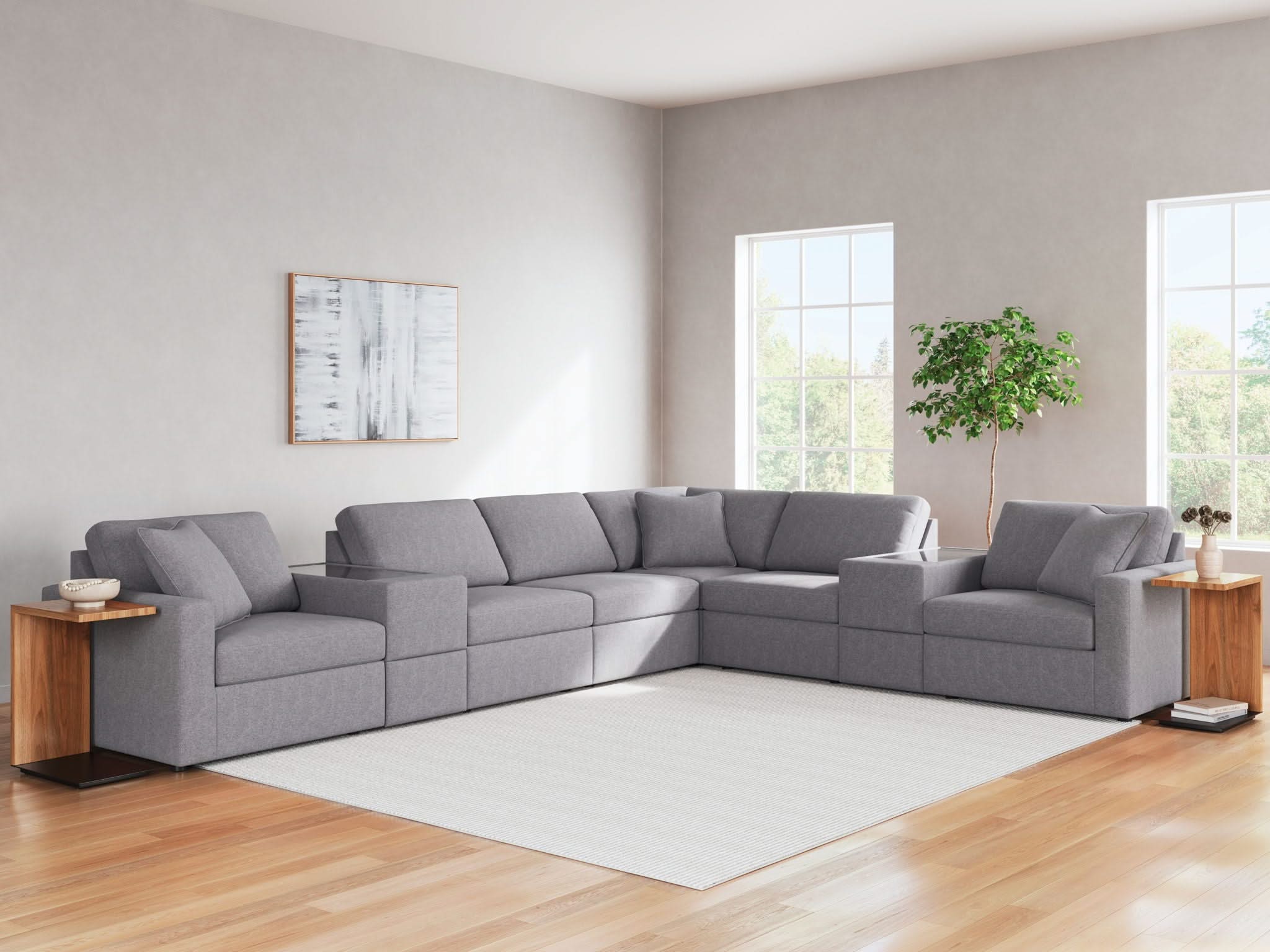 Modmax - Sectional - Granite - Image 85
