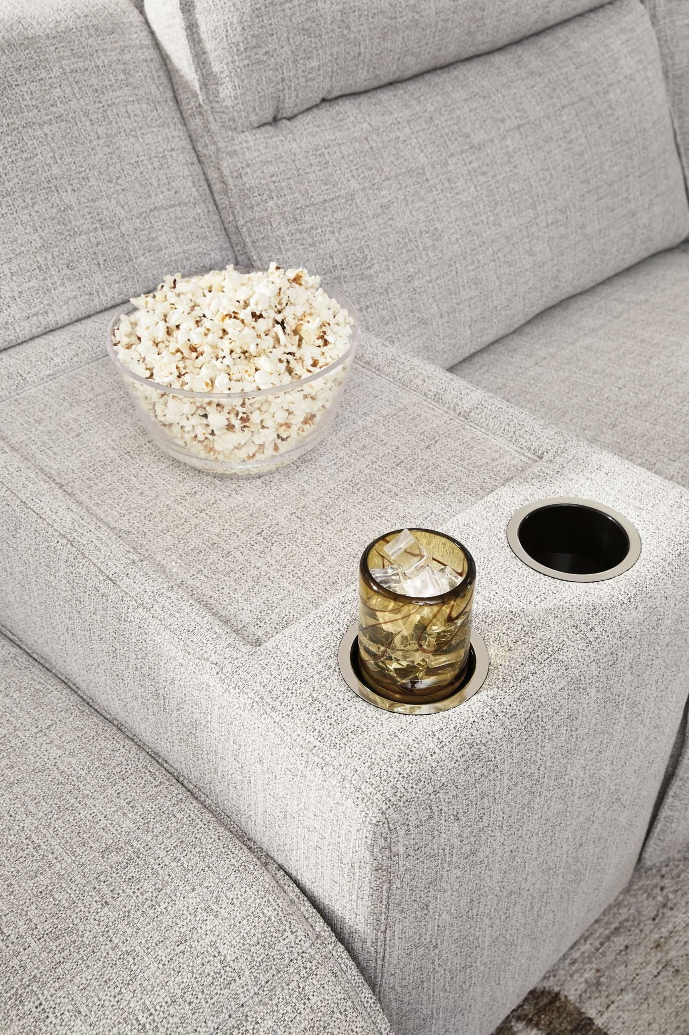 Modmax II - Reclining Sectional - Stone - Image 17