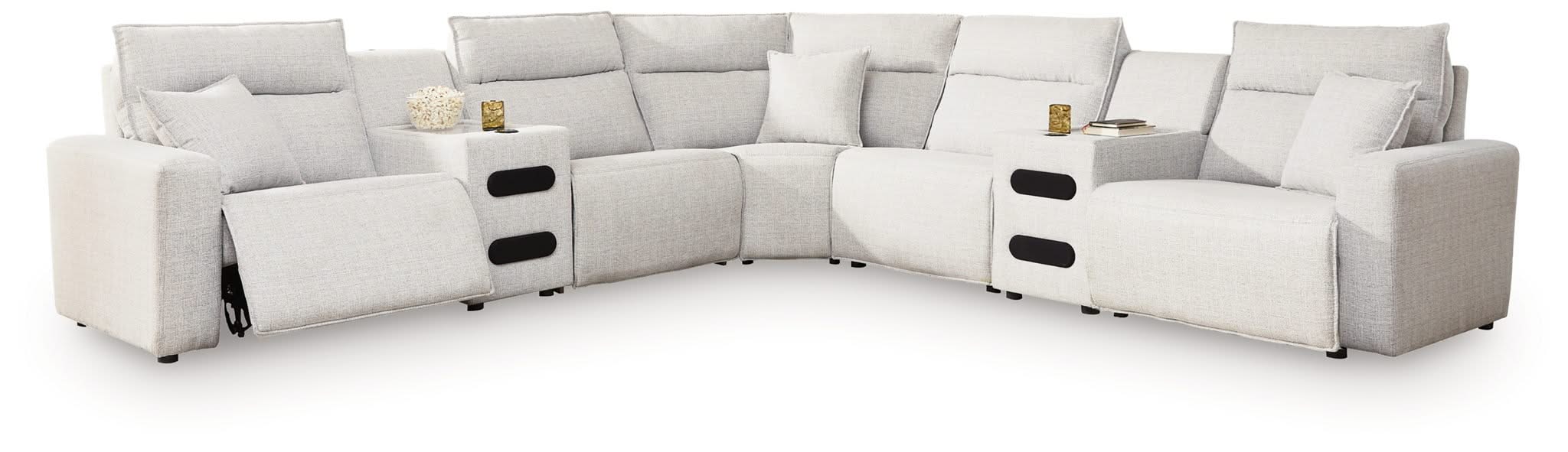 Modmax II - Reclining Sectional - Stone - Image 5