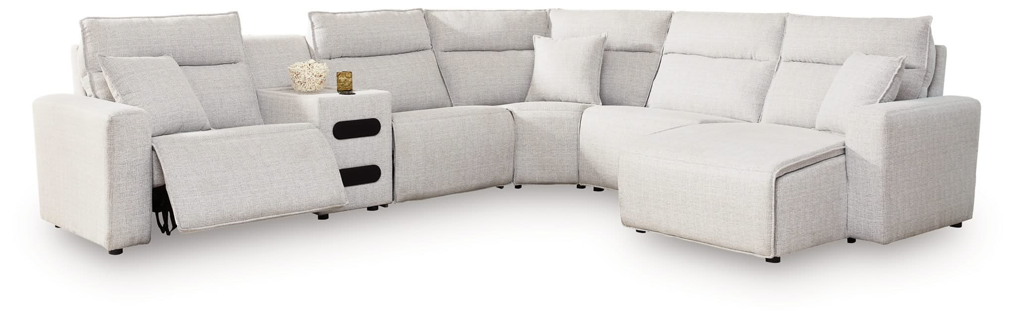 Modmax II - Reclining Sectional - Stone - Image 6