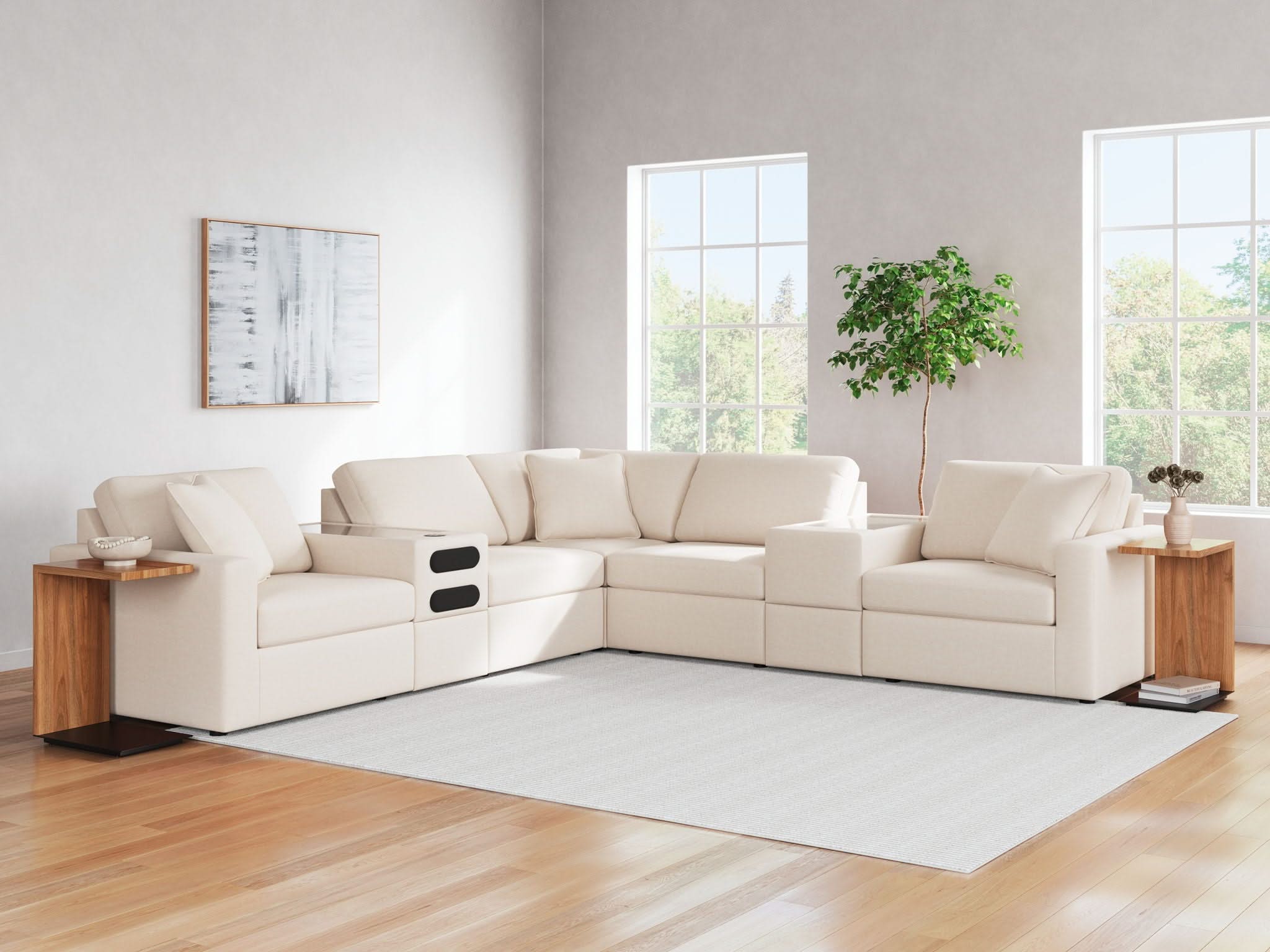 Modmax - Sectional - Oyster - Image 97