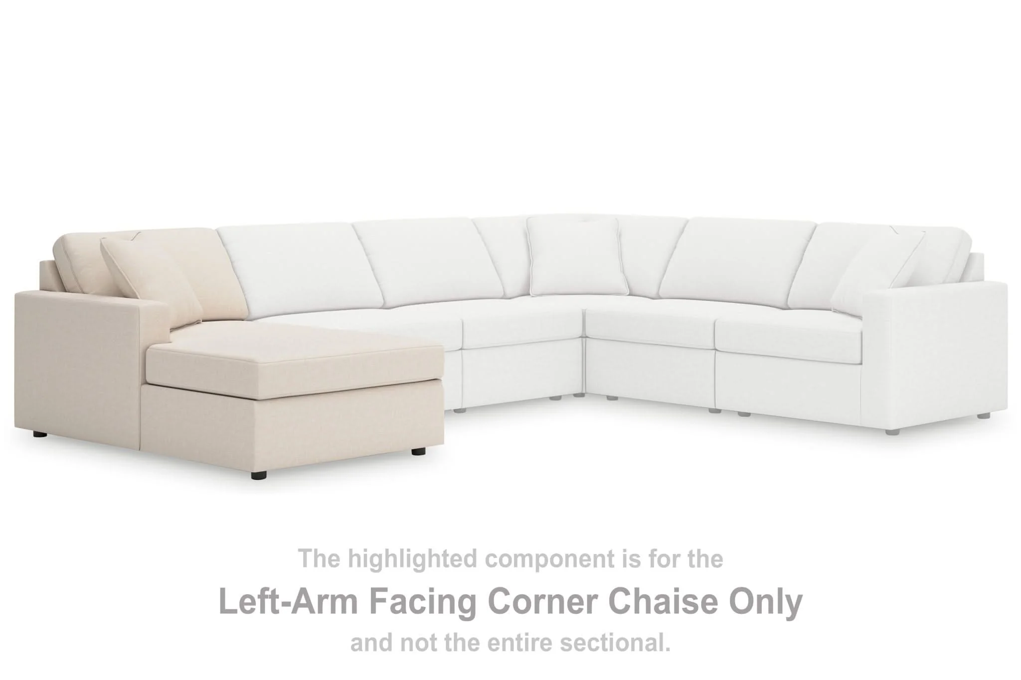 Modmax - Sectional - Oyster - Image 98