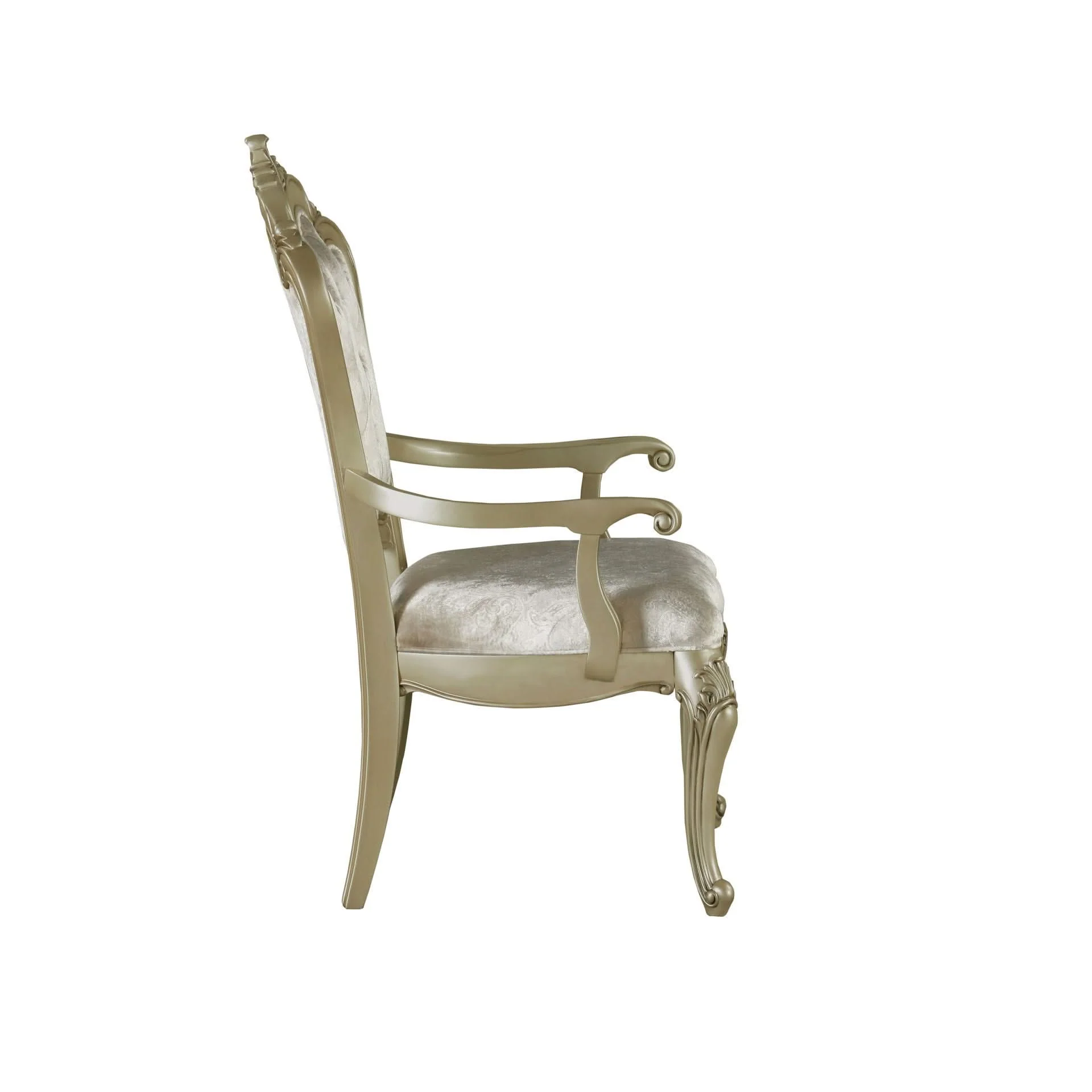 Monique - Arm Chair (Set of 2) - Champagne - Image 2