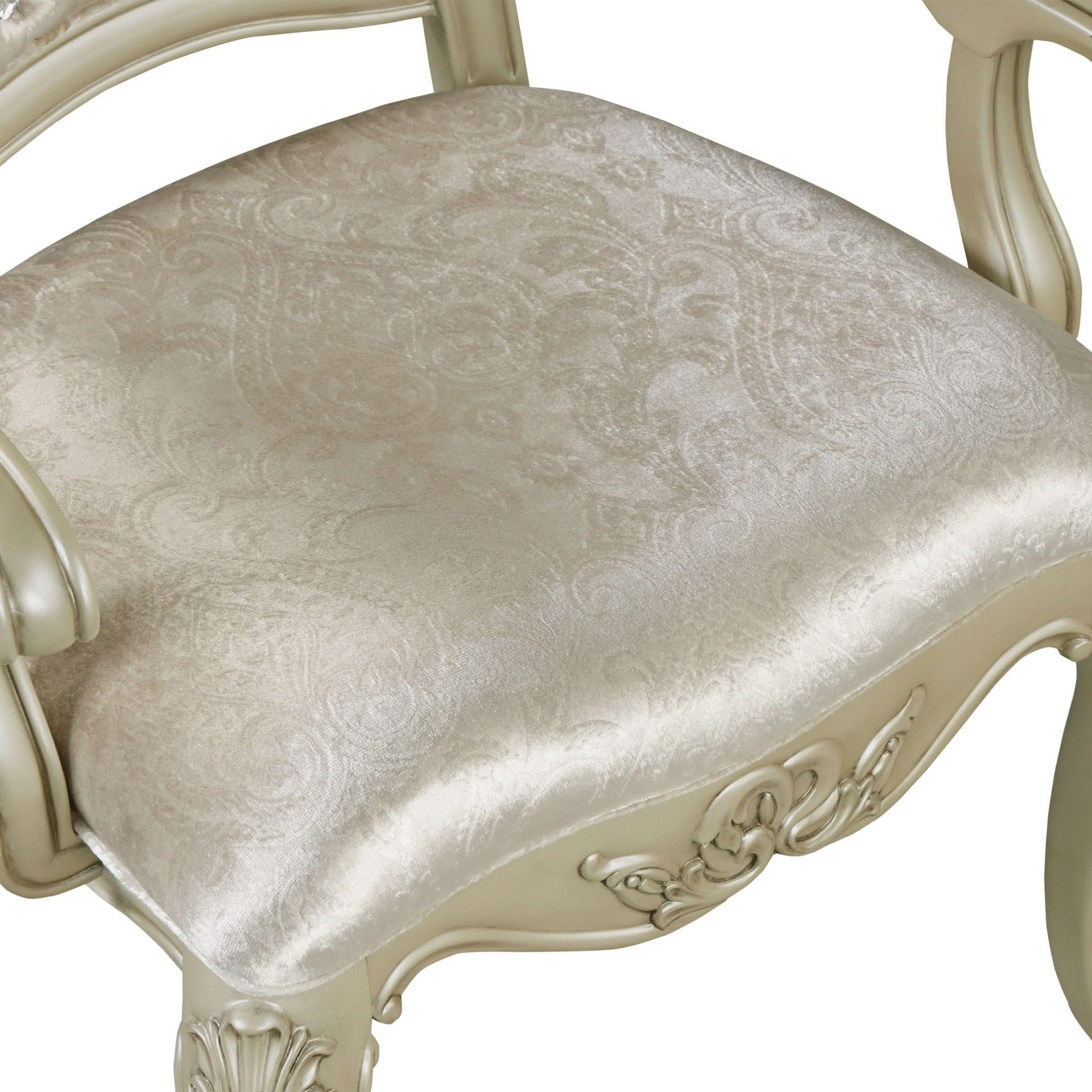 Monique - Arm Chair (Set of 2) - Champagne - Image 3