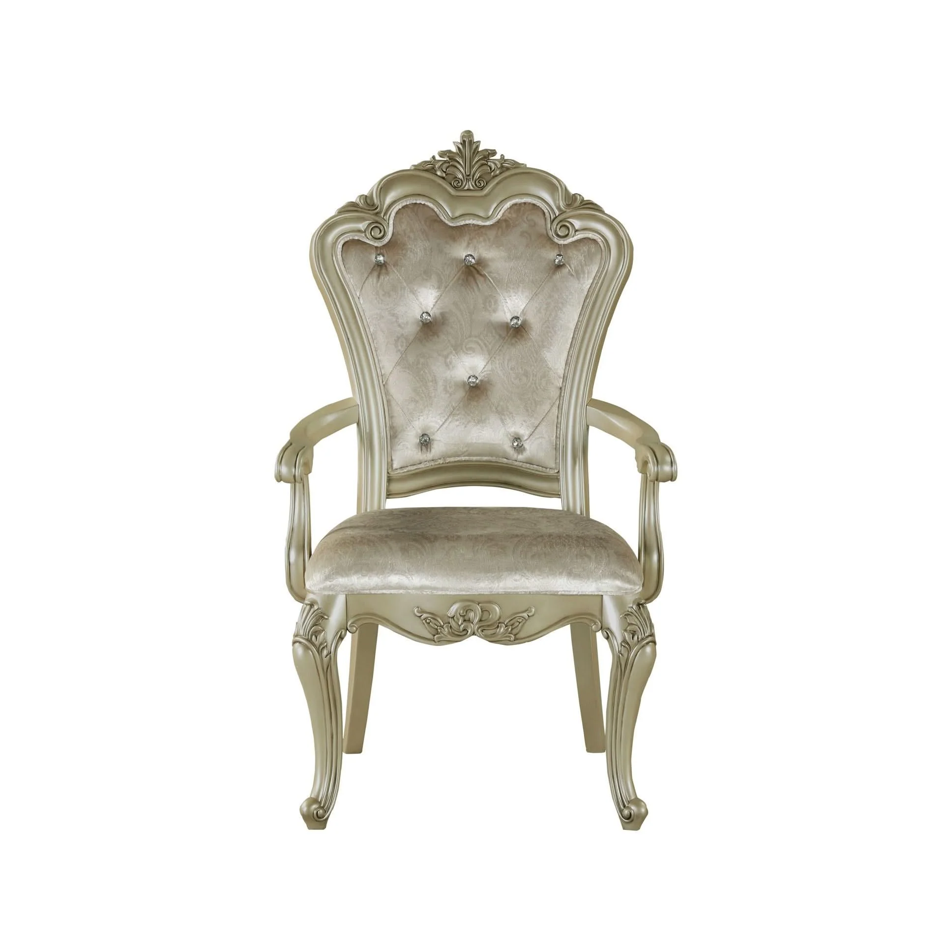 Monique - Arm Chair (Set of 2) - Champagne - Image 4
