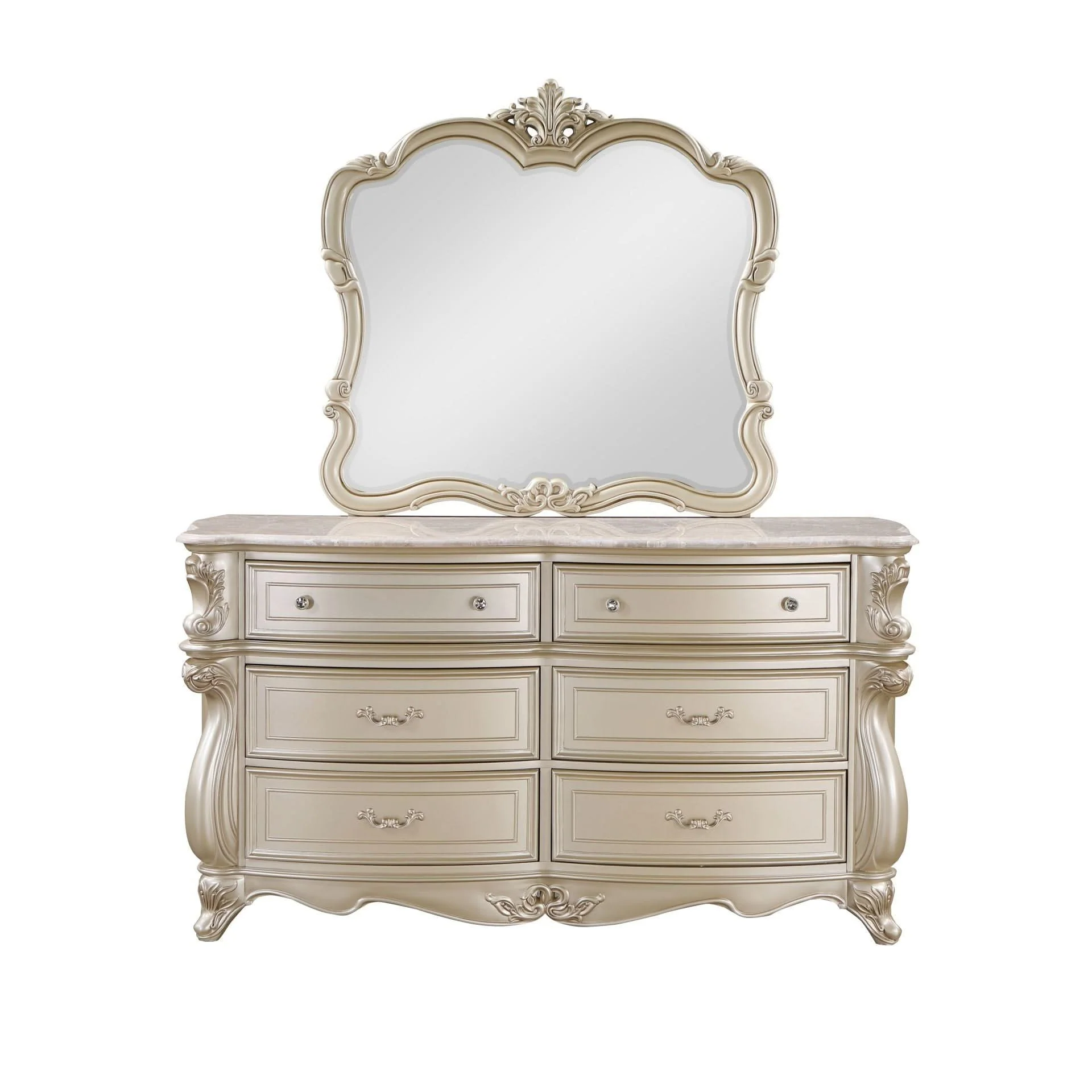 Monique - Mirror - Champagne - Image 2