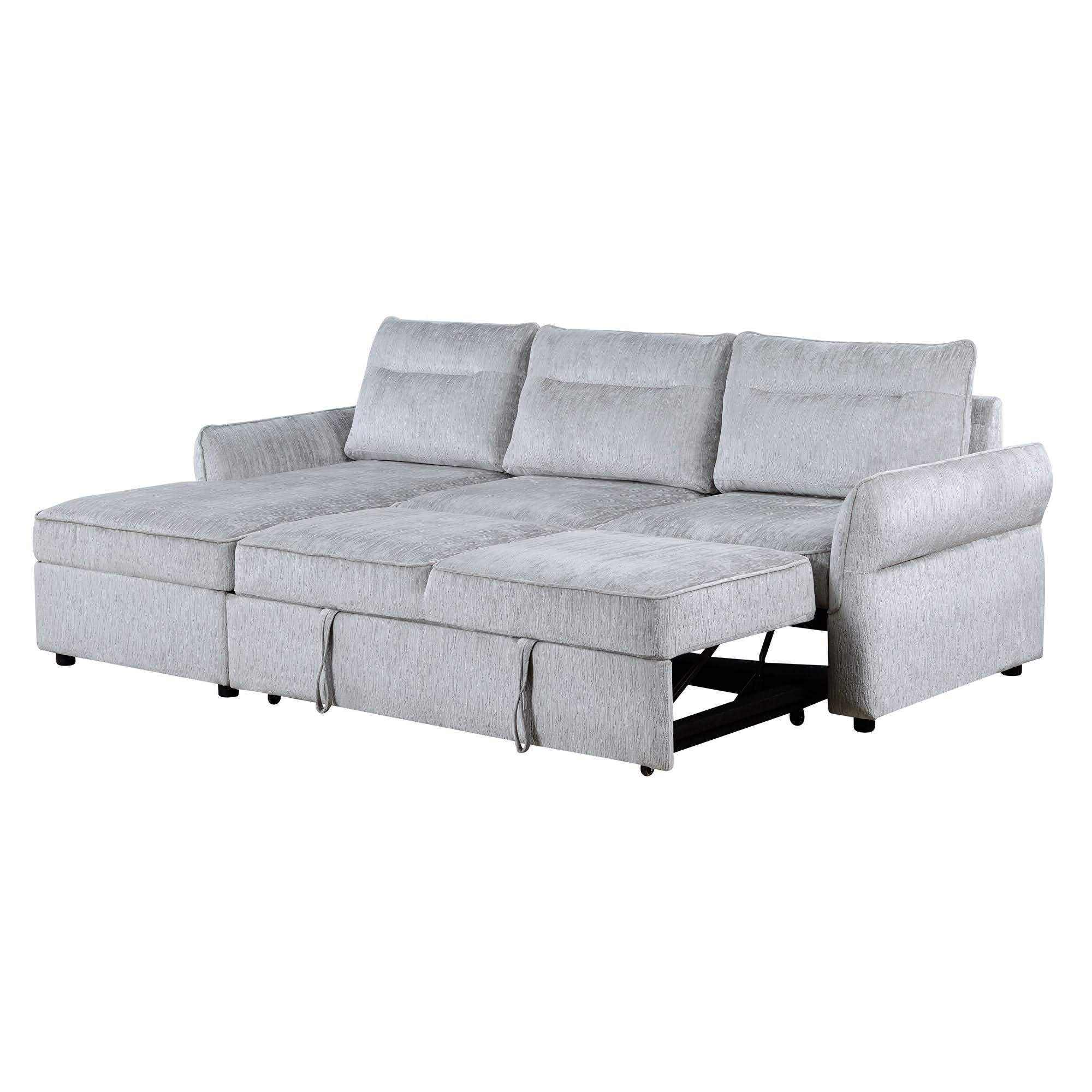 Montana - Sofabed With Storage - Gray - Image 2