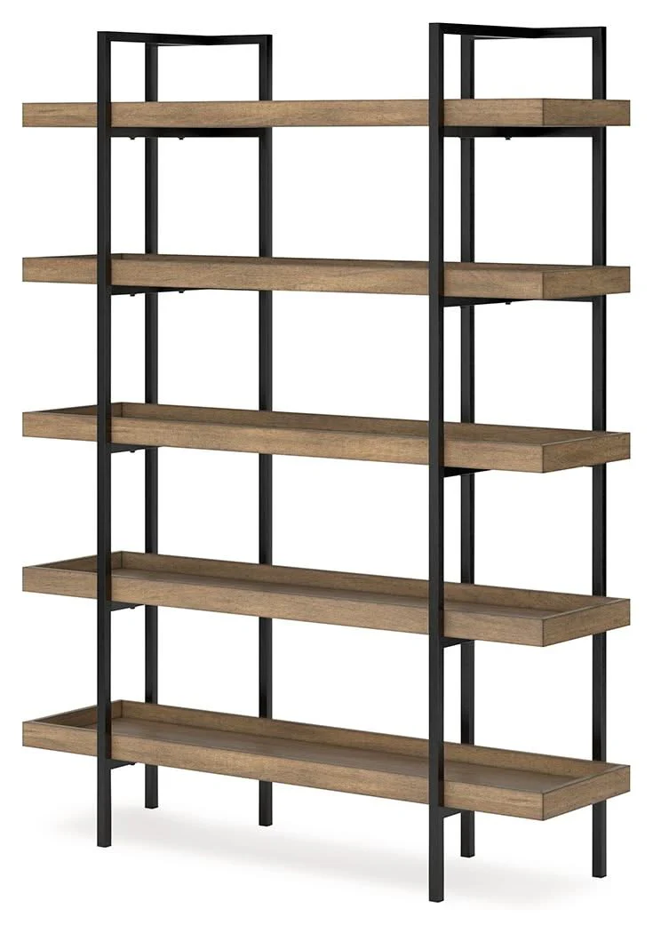 Montia - Bookcase - Light Brown - Image 3