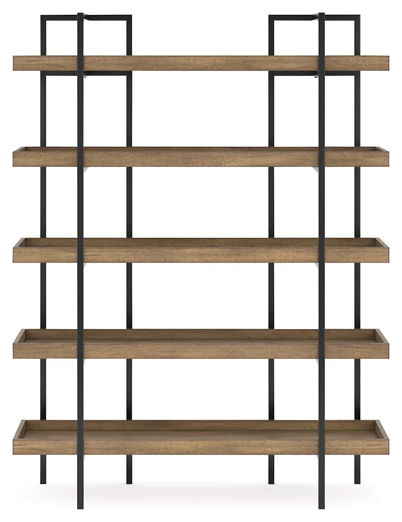 Montia - Bookcase - Light Brown - Image 4