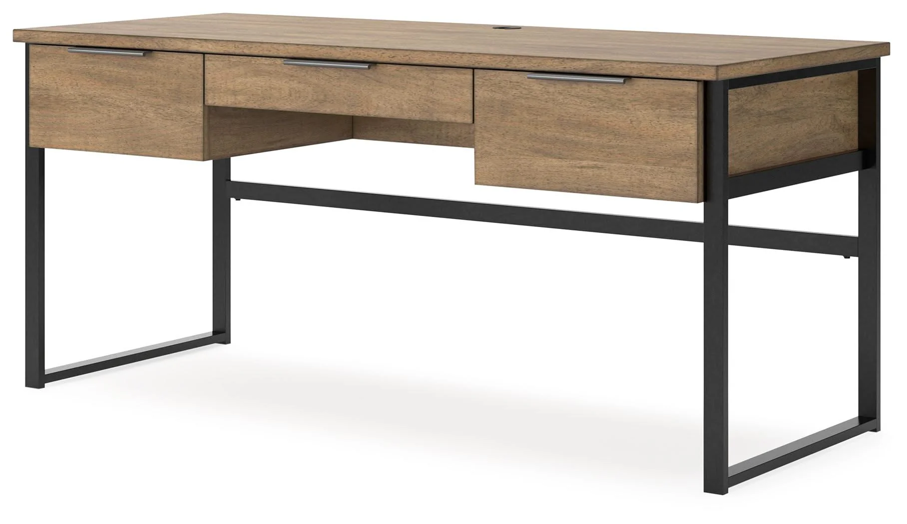 Montia - Home Office Desk - Light Brown - Image 2