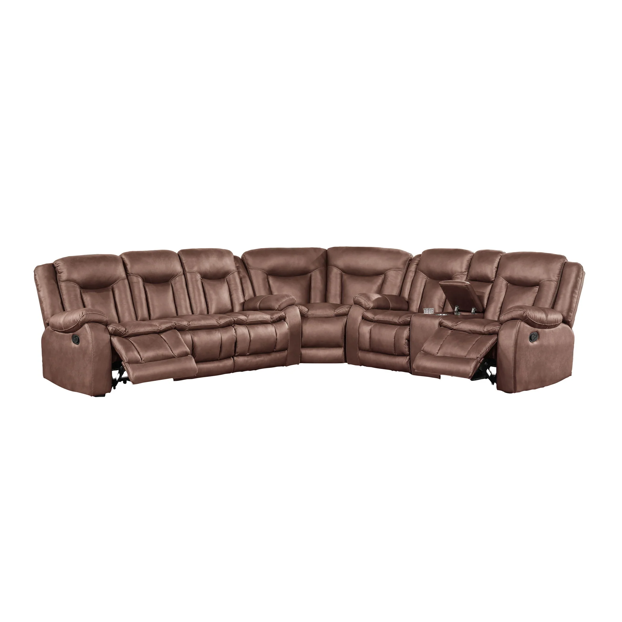 Morello - 3 Piece Manual Sofa/Loveseat/Wedge - Image 10