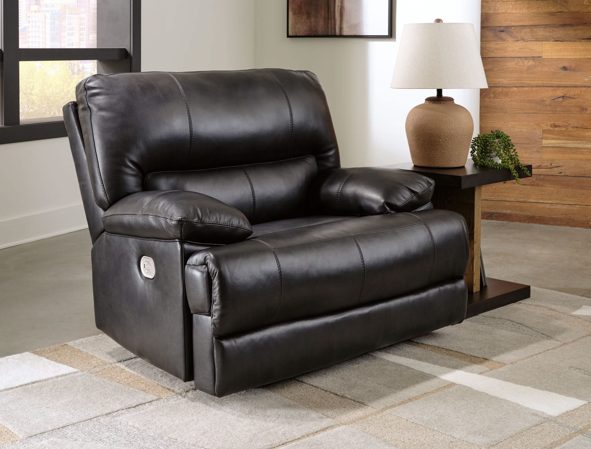 Mountainous - Power Recliner With Adj Headrest - Eclipse - Image 3