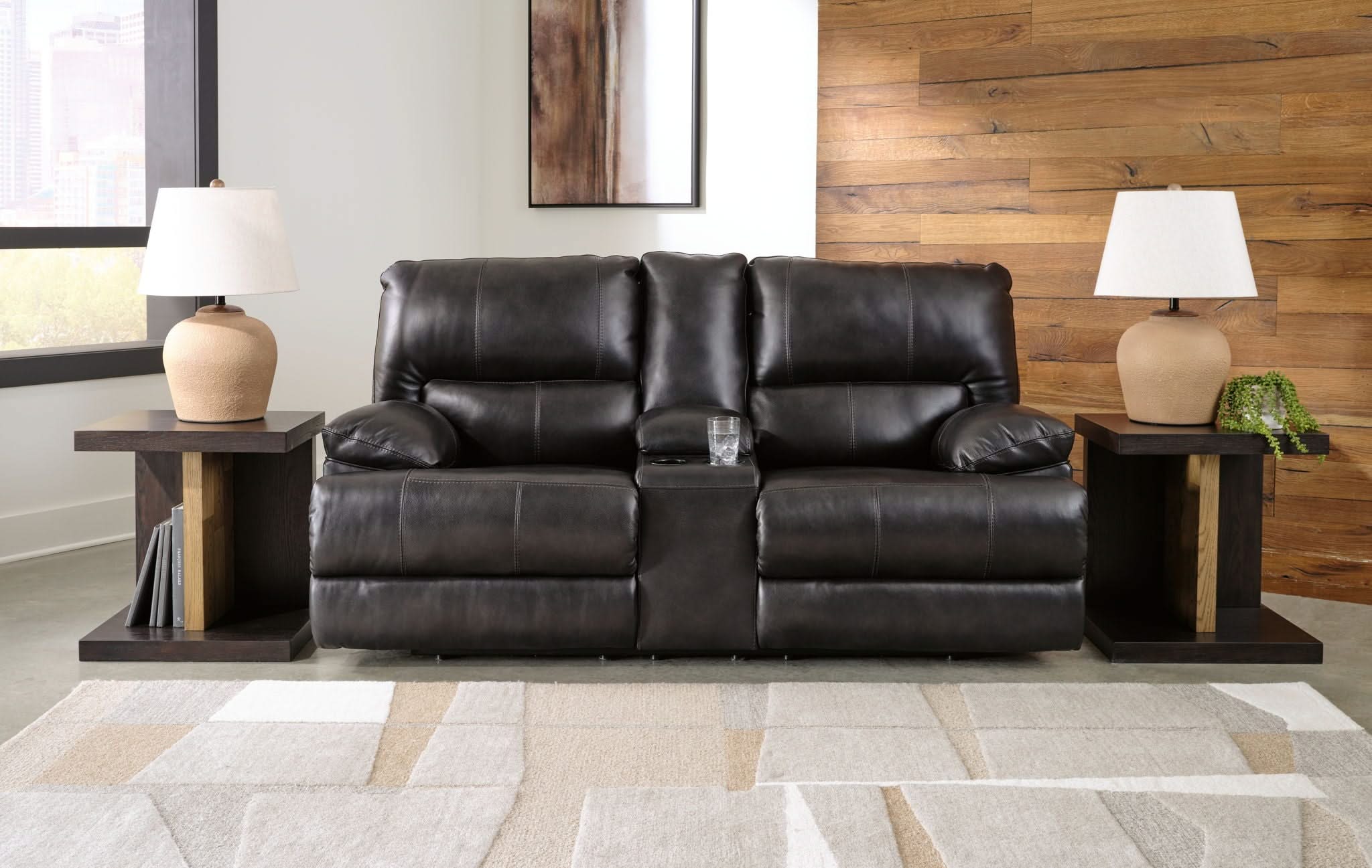 Mountainous - Power Reclining Loveseat With Console /Adj Headrest - Eclipse - Image 3