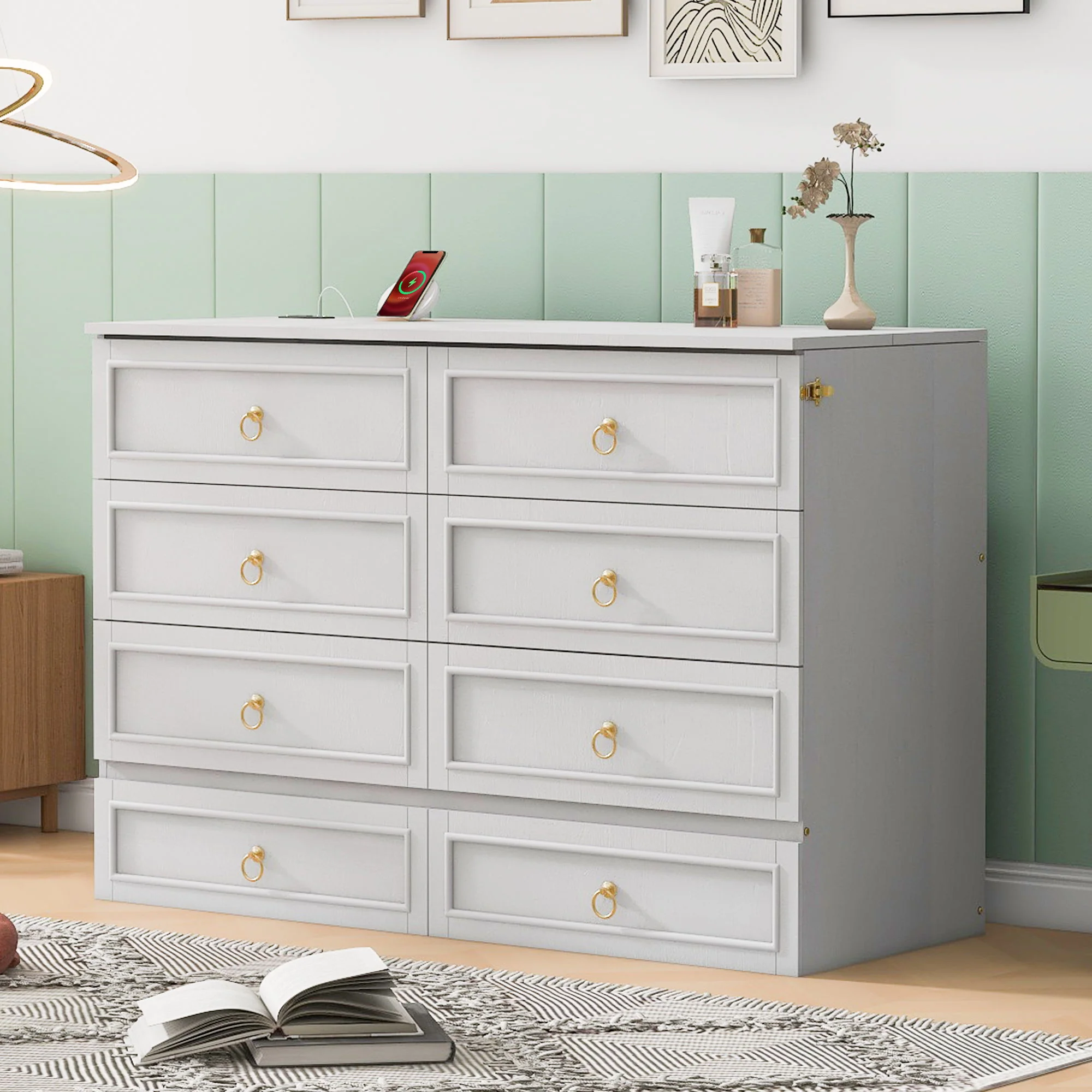 Murphy Bed With Large Drawers And Stylish Design - Image 6