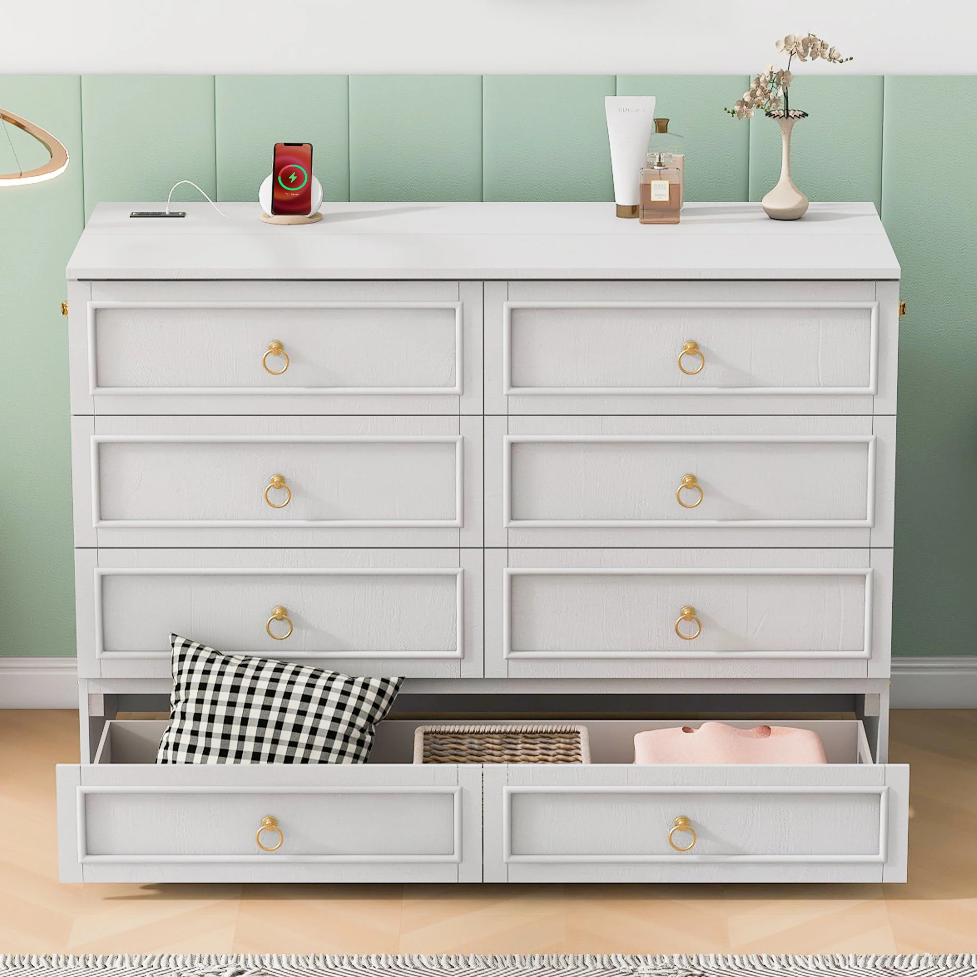 Murphy Bed With Large Drawers And Stylish Design - Image 8