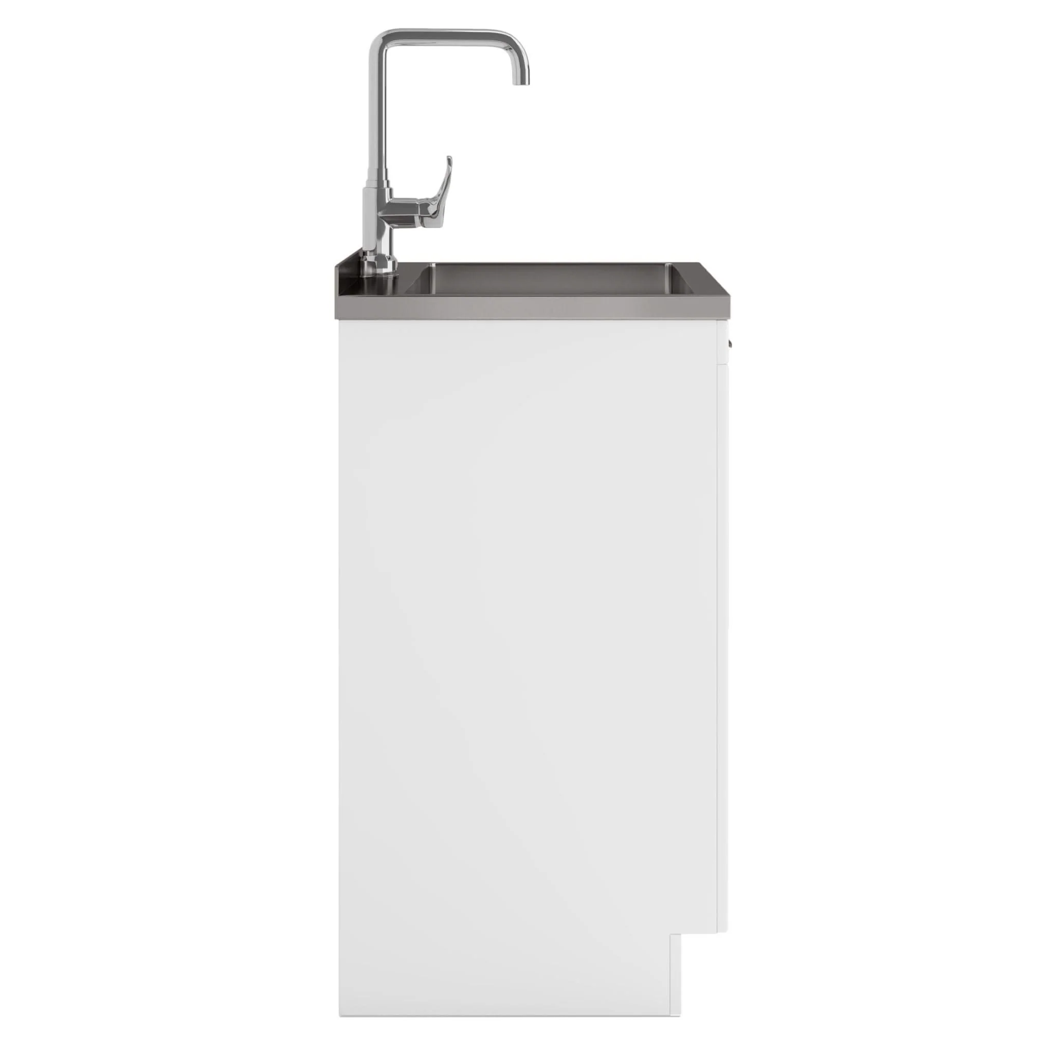 Murphy - Laundry Cabinet & Faucet And Stainless Steel Sink - Image 5