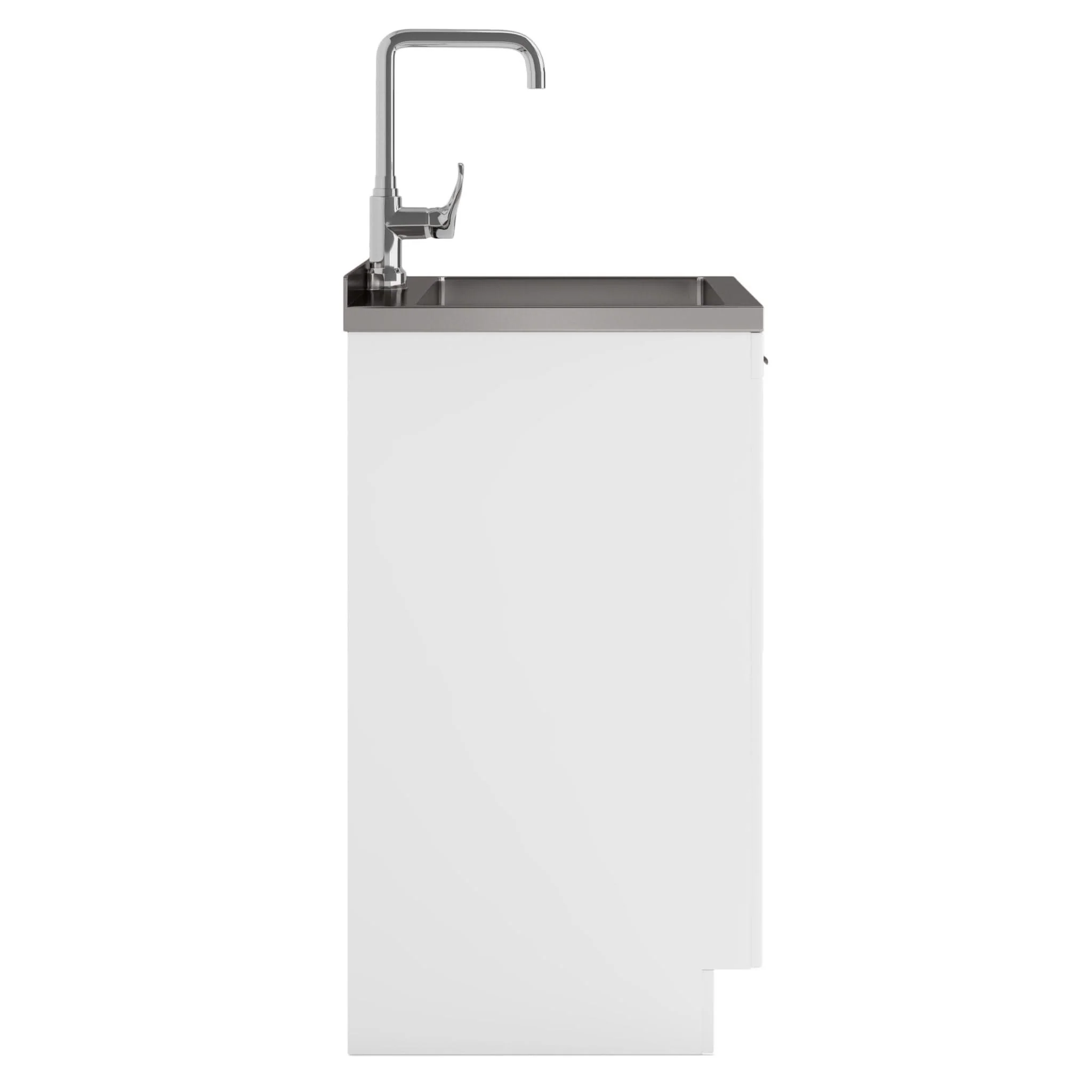 Murphy - Laundry Cabinet & Faucet And Stainless Steel Sink - Image 7
